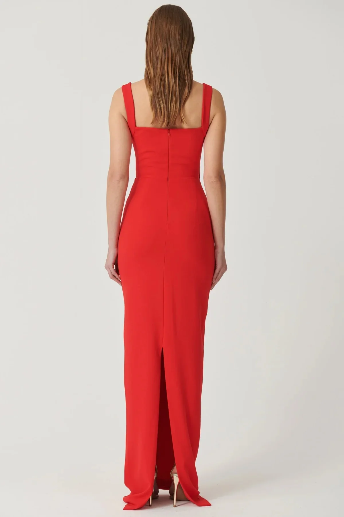 EFFIE KATS Marbella Gown - Cherry Red - – Formal Evening Dress Black Tie - Image 7
