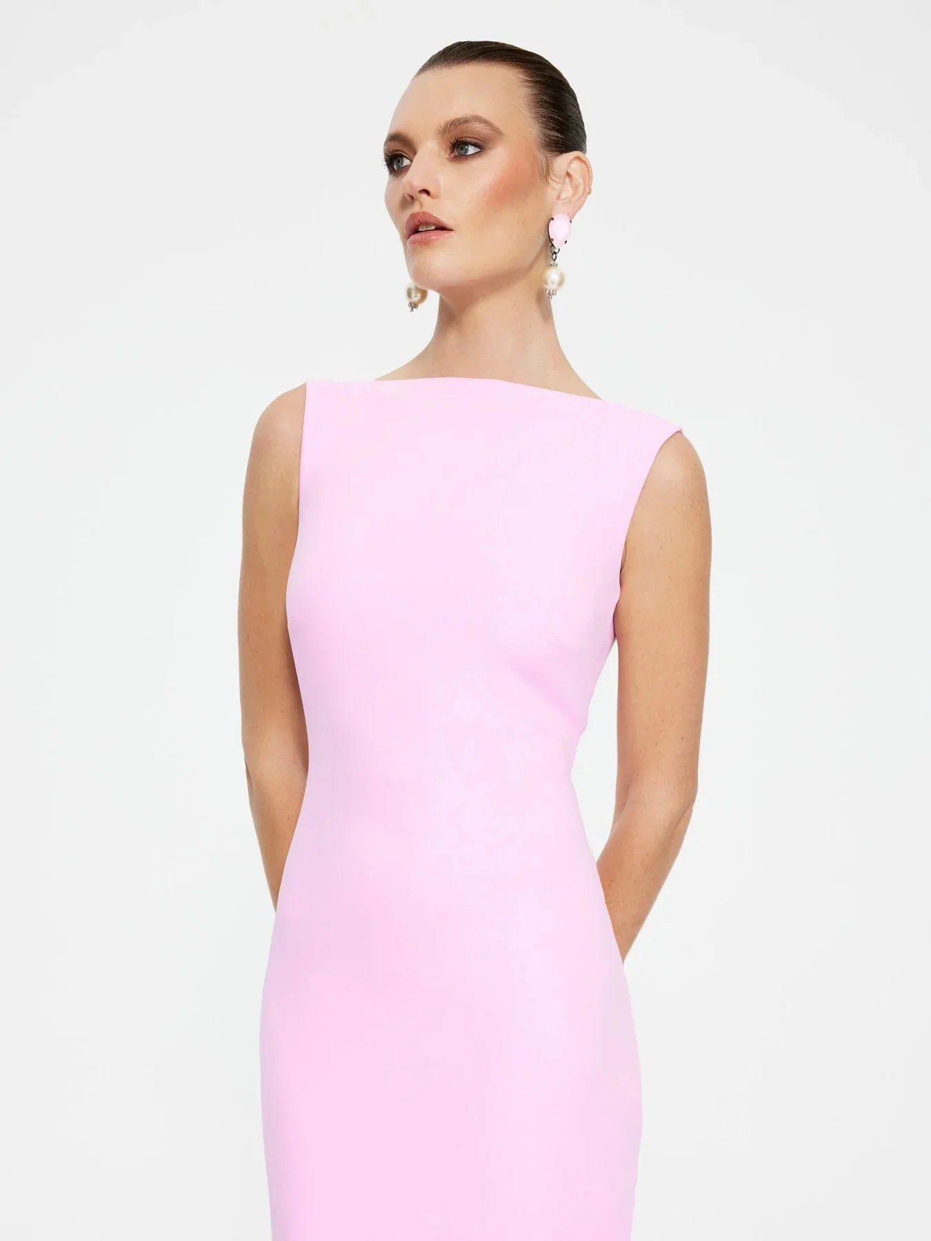 EFFIE KATS Verona Gown - Taffy Pink - Formal Evening Dress Wedding Guest - Image 5
