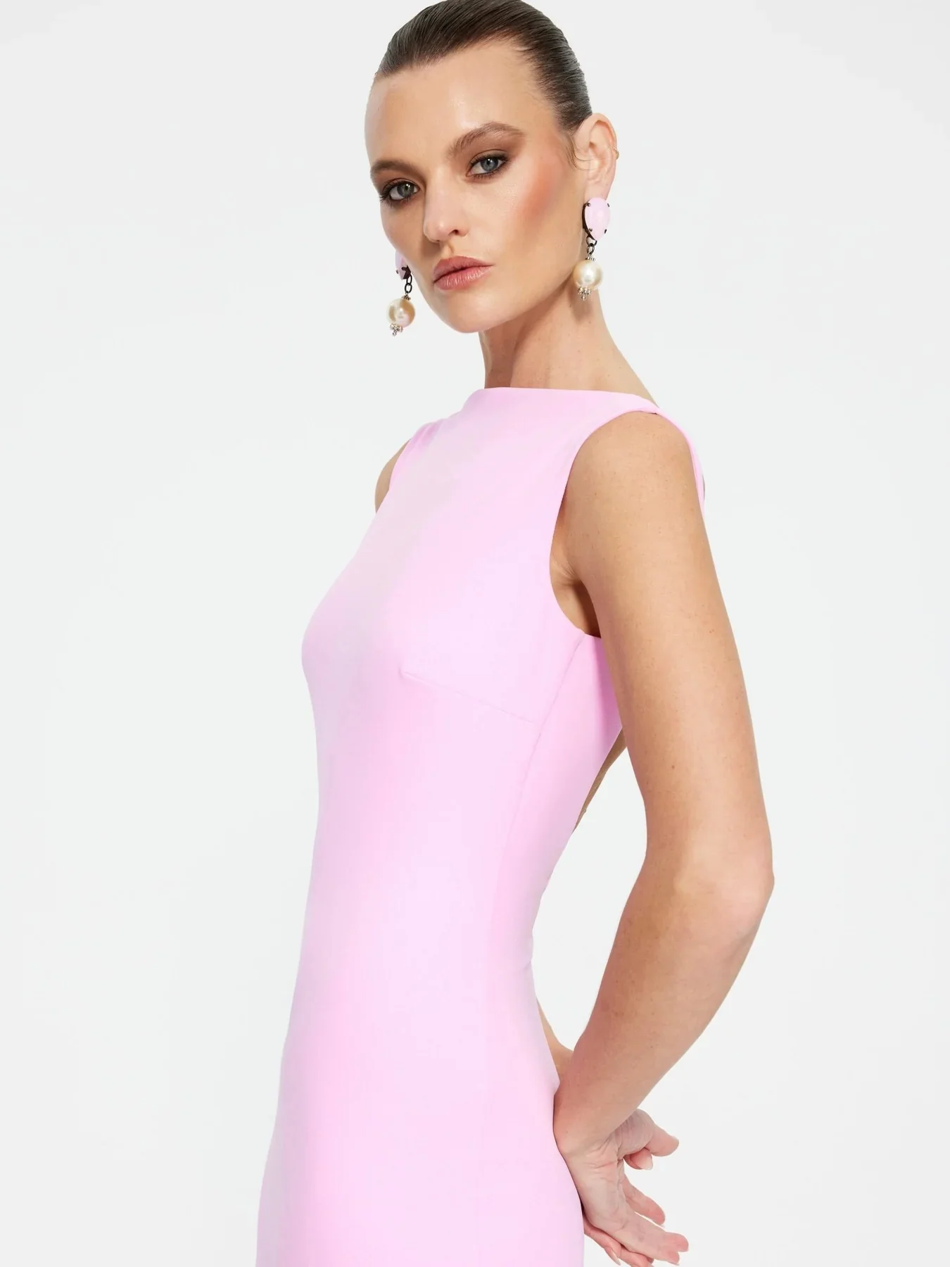 EFFIE KATS Verona Gown - Taffy Pink - Formal Evening Dress Wedding Guest - Image 6