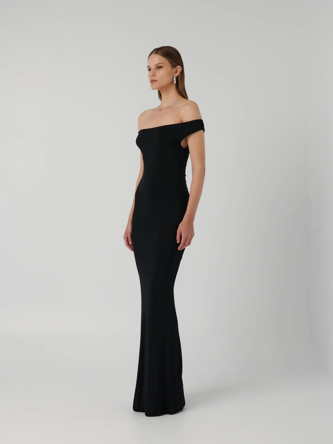 EFFIE KATS Womens Adalee Maxi Dress - Black - Image 5