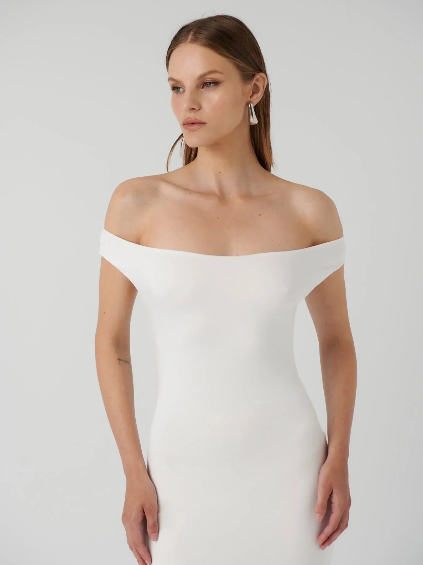 EFFIE KATS Womens Adalee Maxi Dress - Vanilla - Image 2