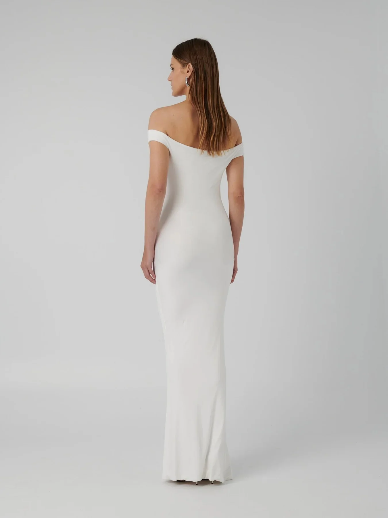 EFFIE KATS Womens Adalee Maxi Dress - Vanilla - Image 3