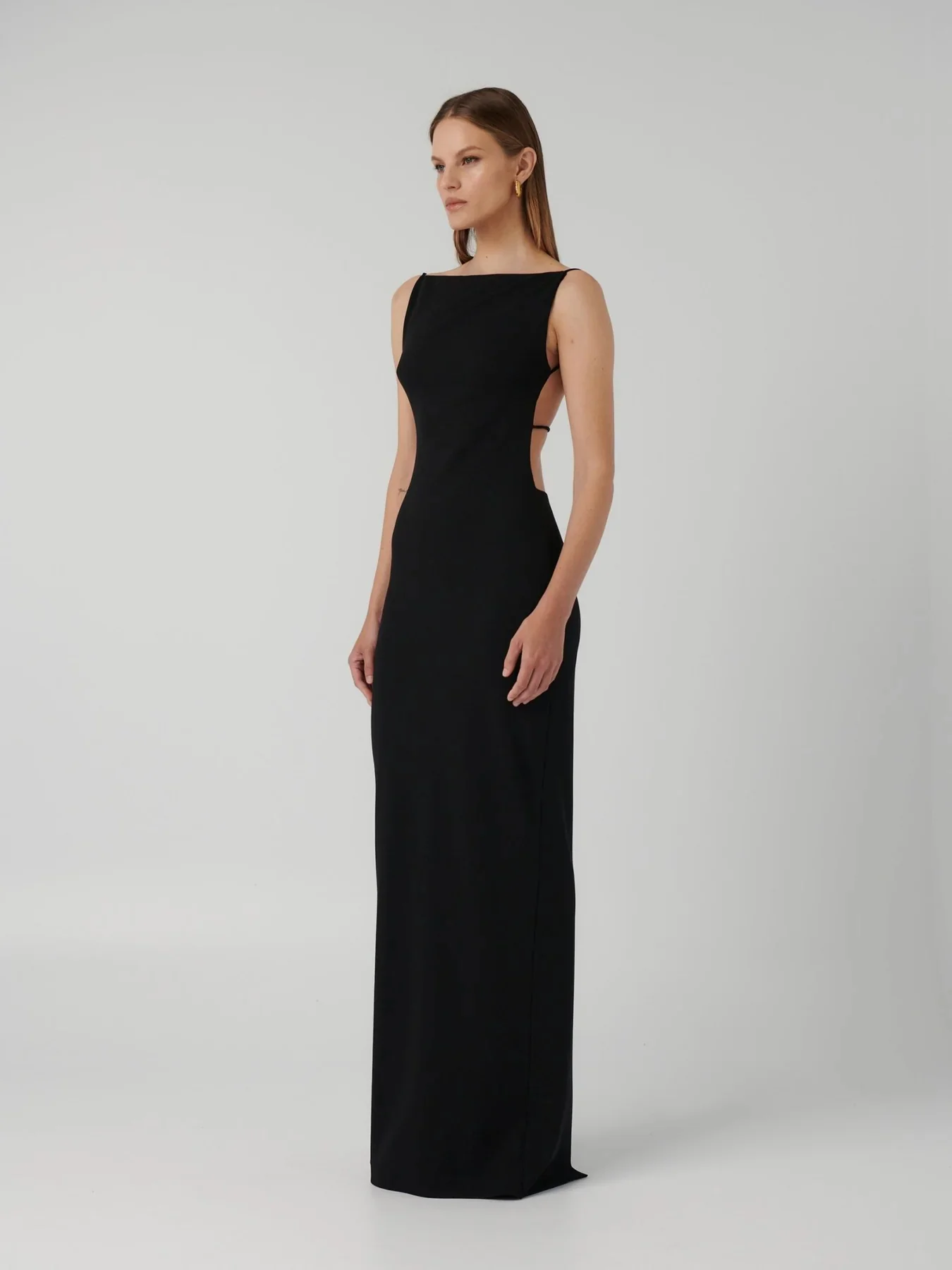 EFFIE KATS Womens Gabbi Gown - Black - Image 4