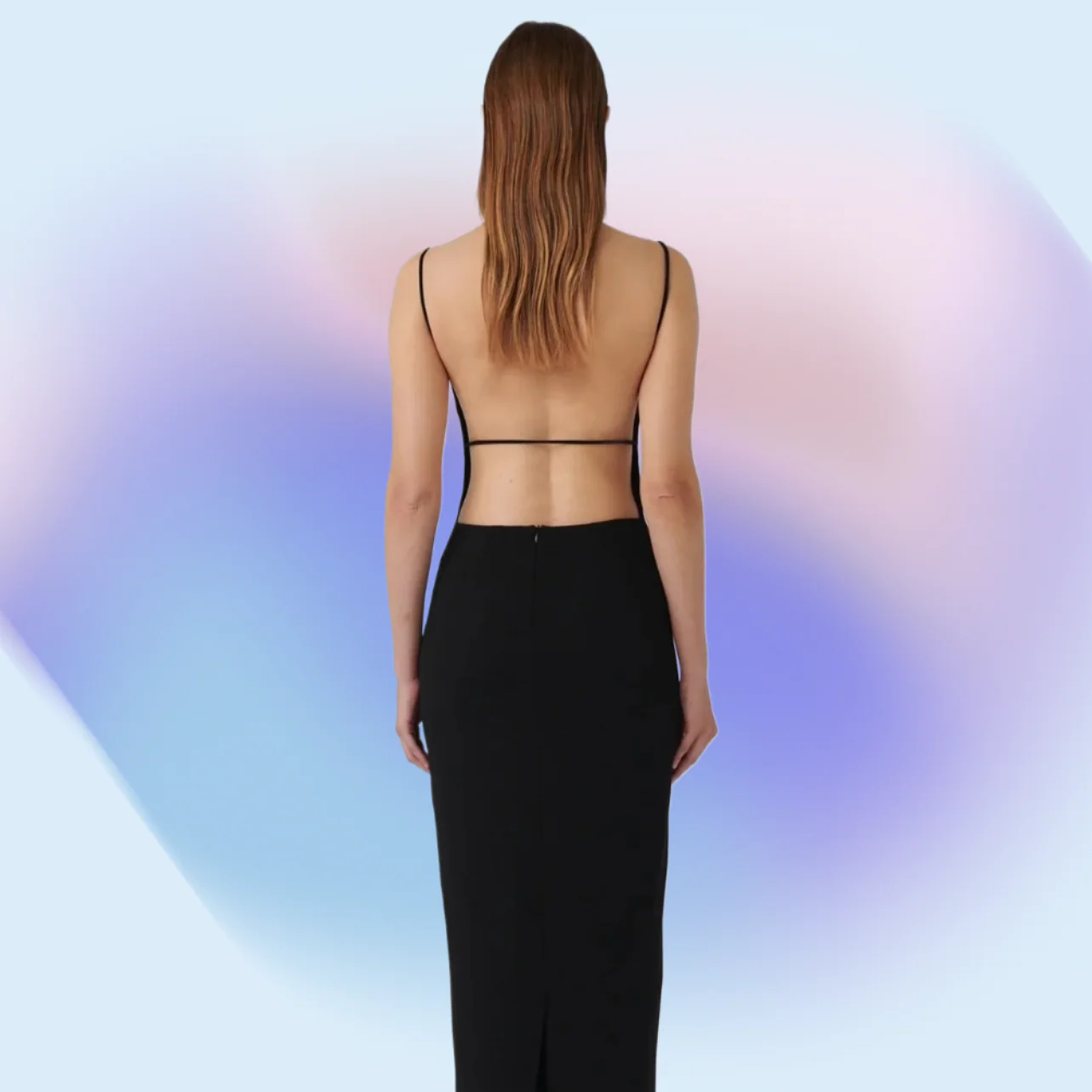 EFFIE KATS Womens Gabbi Gown - Black - Image 5