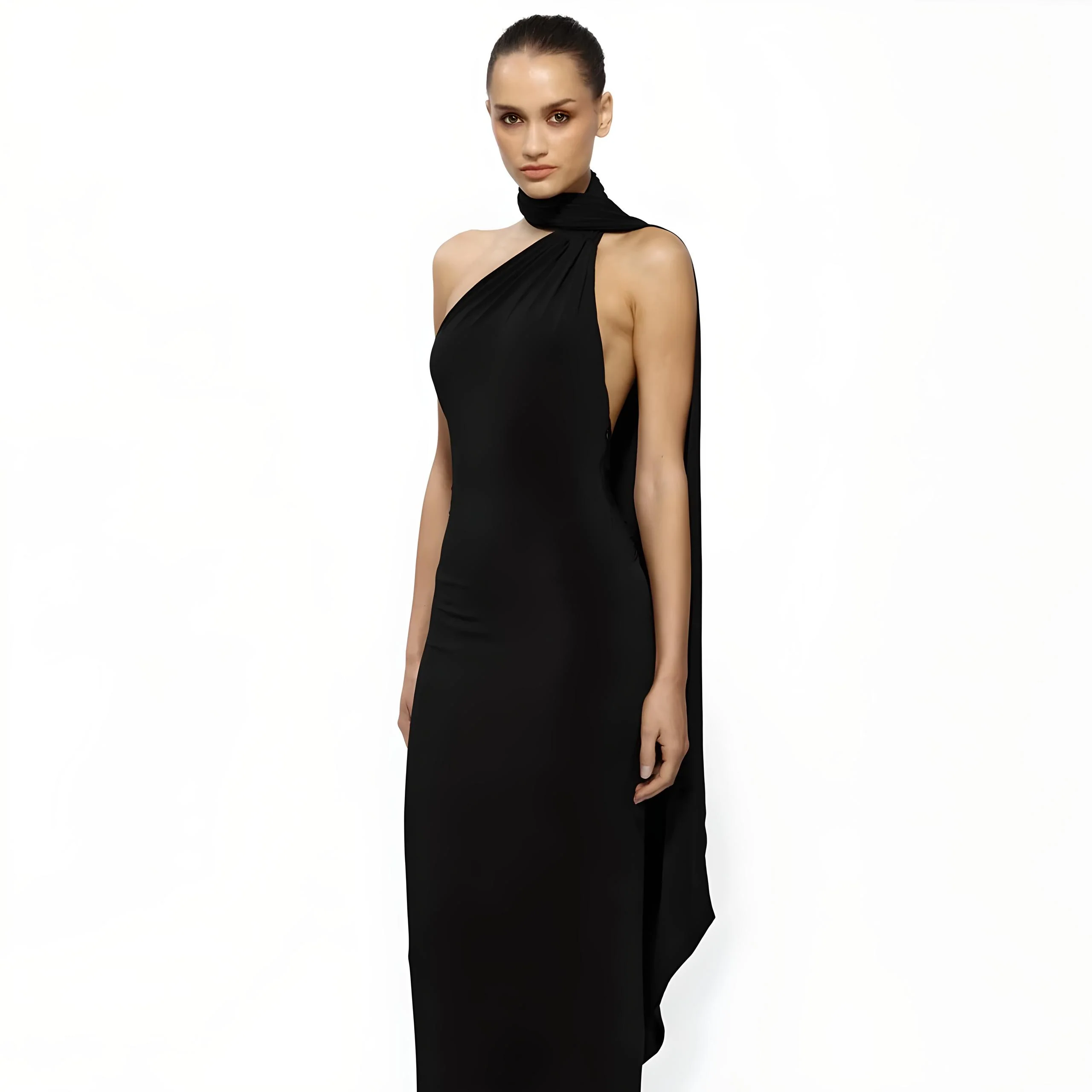 EFFIE KATS Womens Haven Dress Black - Image 7