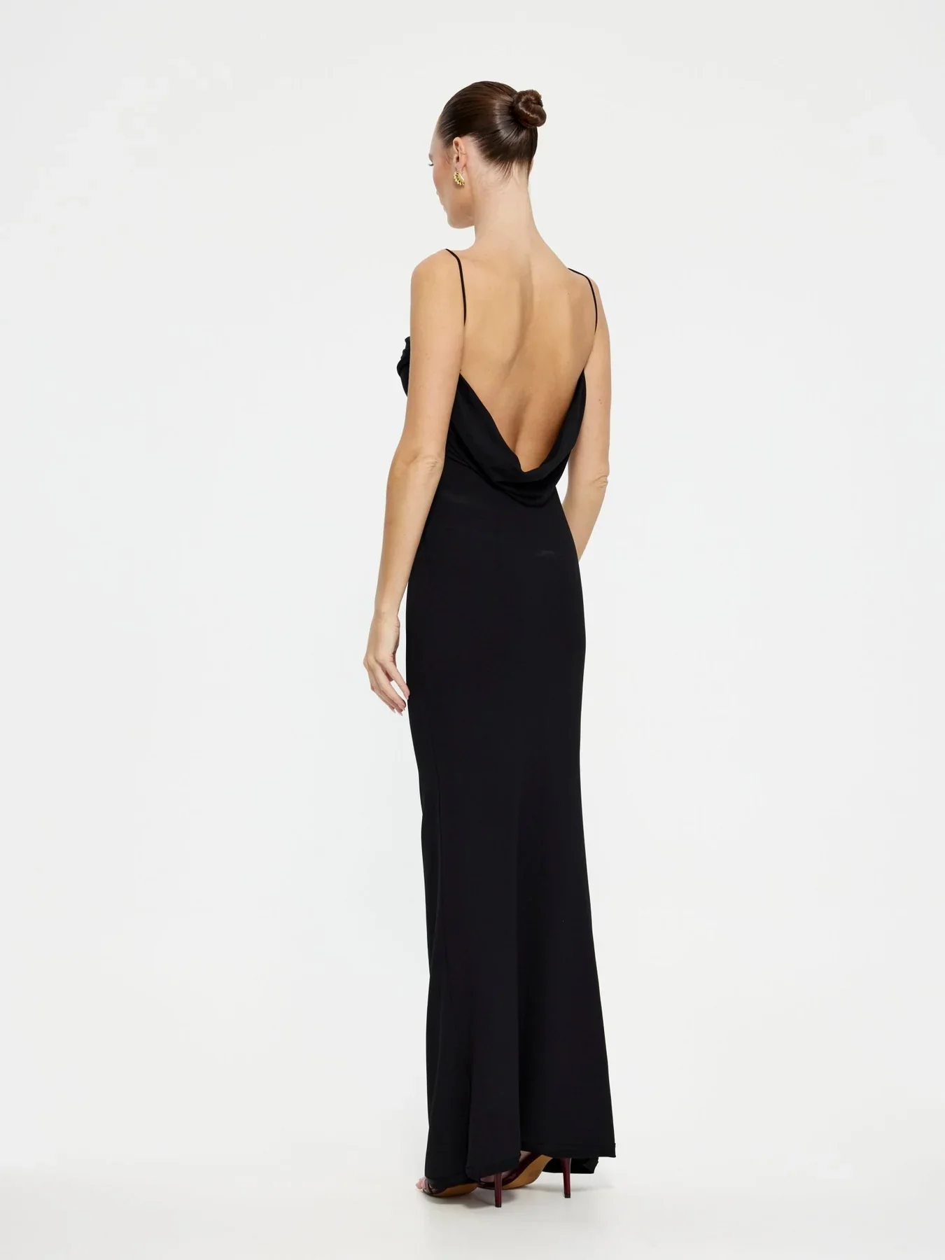 EFFIE KATS Womens Havilland Gown - Black - Image 4