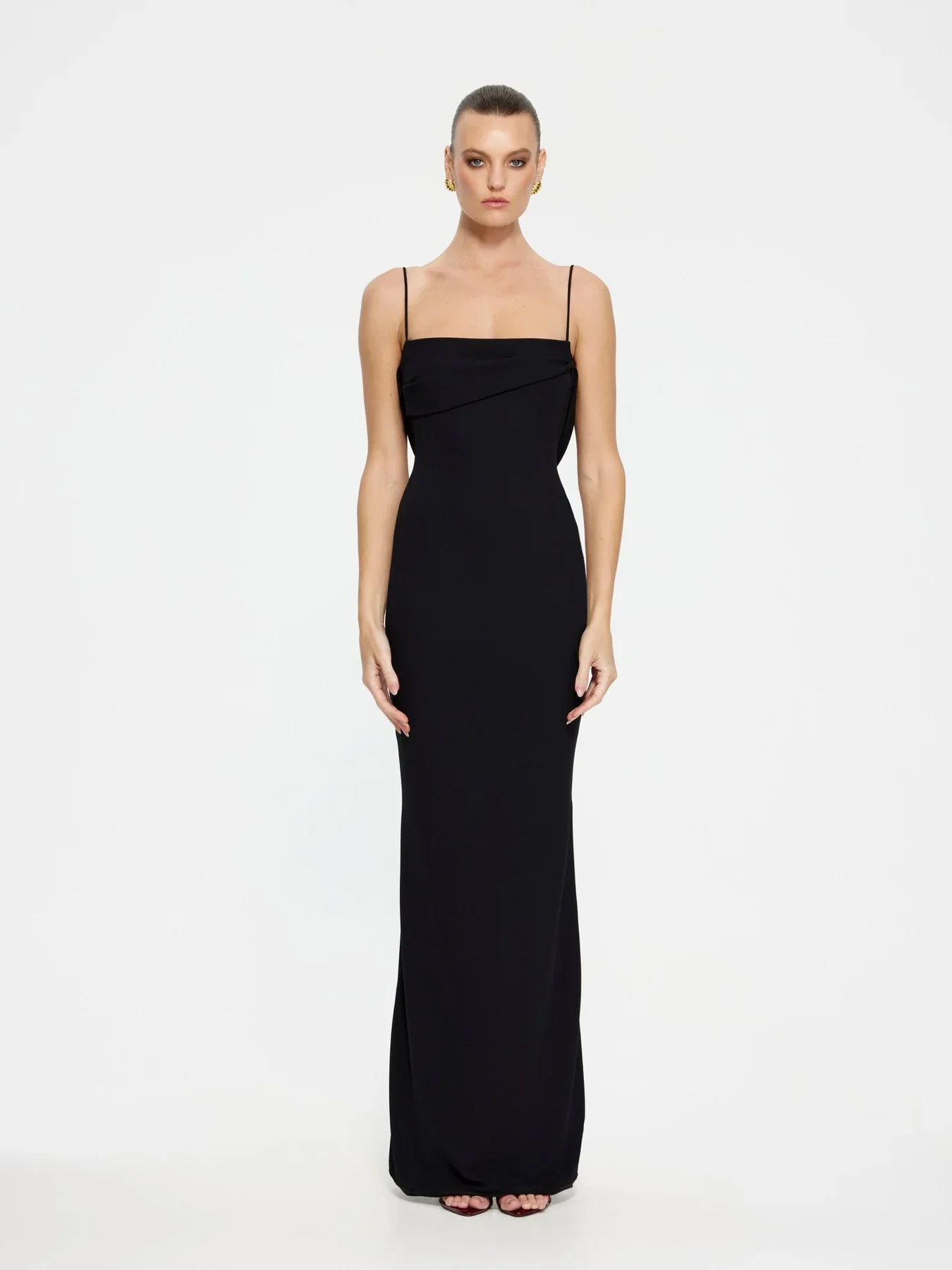 EFFIE KATS Womens Havilland Gown - Black - Image 6