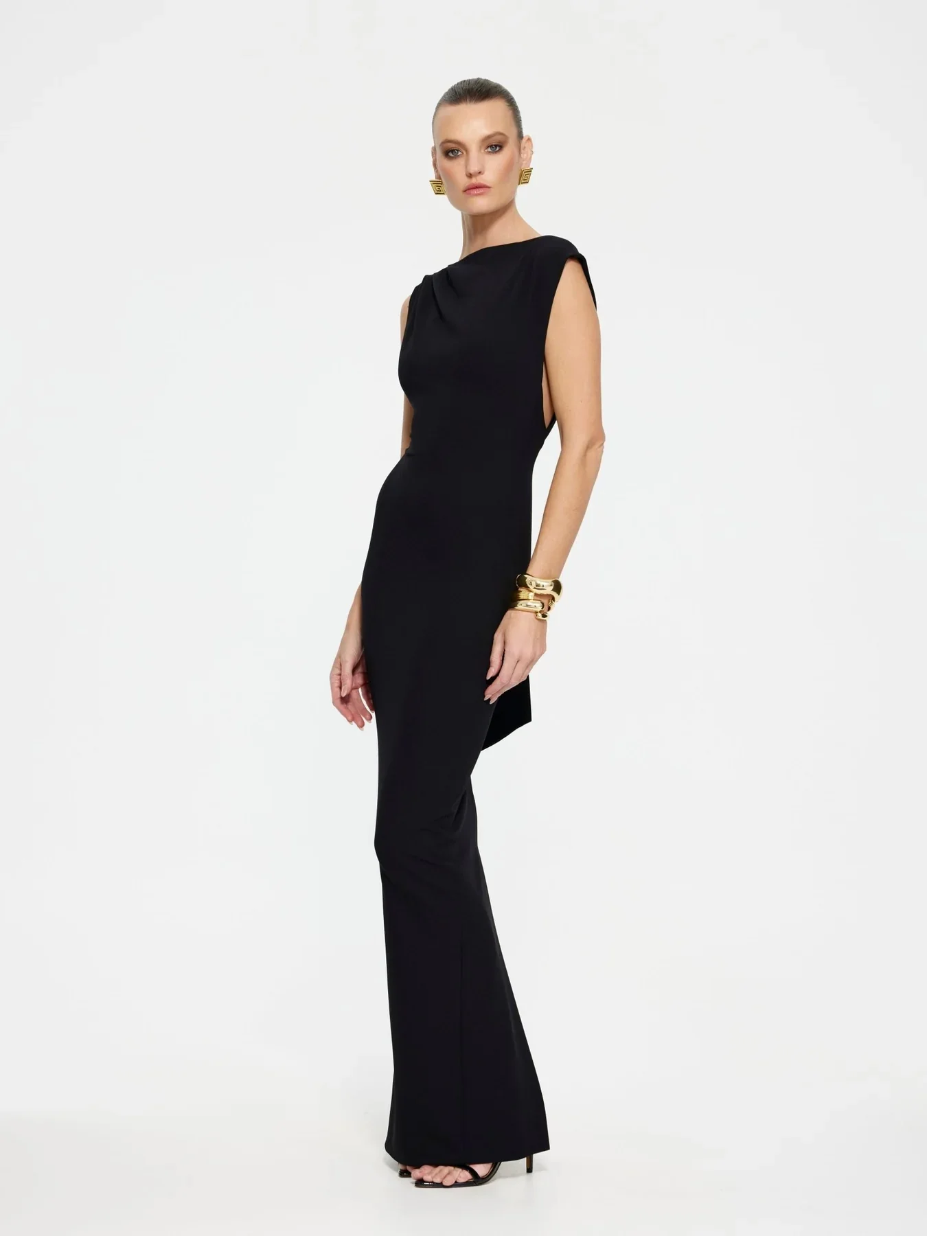 EFFIE KATS Womens Hayward Gown - Black - Image 2