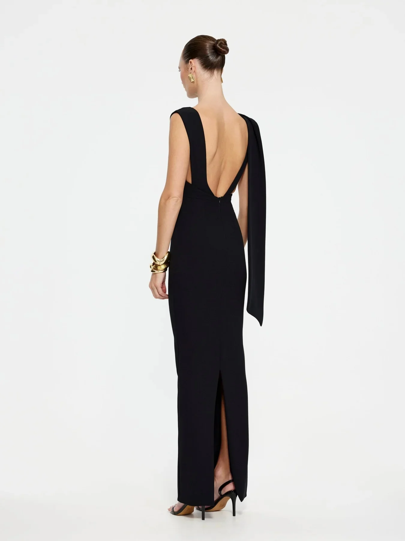 EFFIE KATS Womens Hayward Gown - Black - Image 3