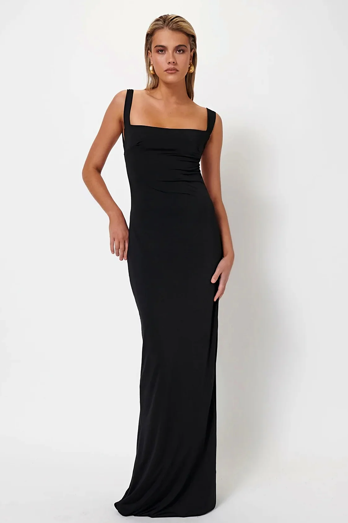 EFFIE KATS Womens Helena Gown - Black - Image 3