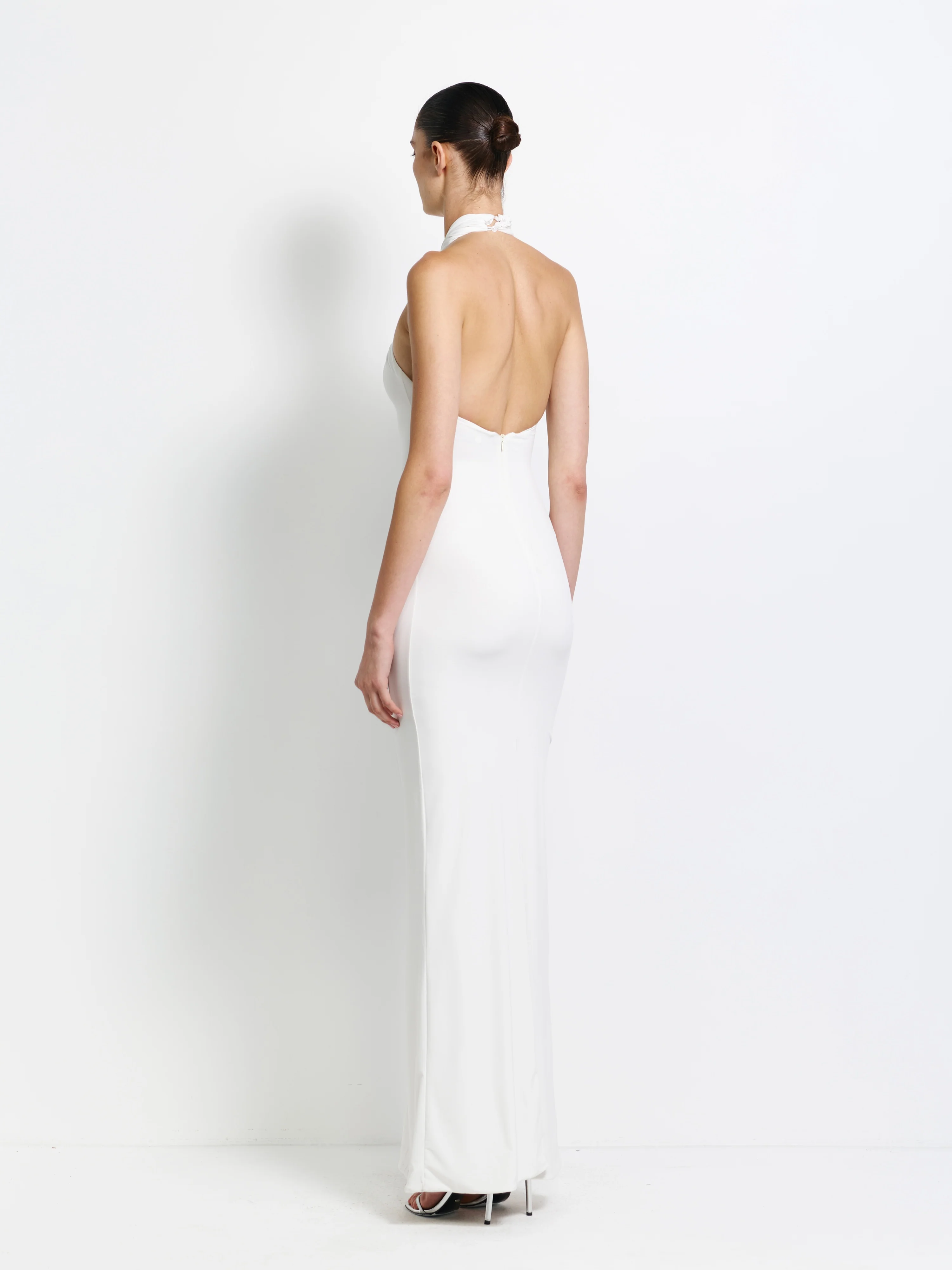EFFIE KATS Womens Idella Gown in Vanilla - Image 3