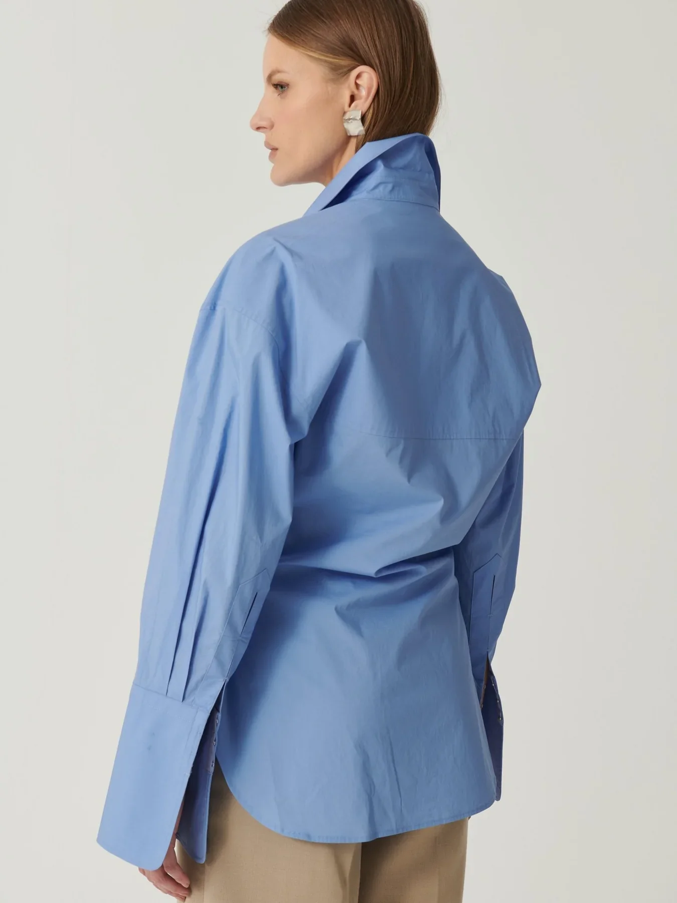 EFFIE KATS Womens Kalisha Shirt - Blue - Image 3