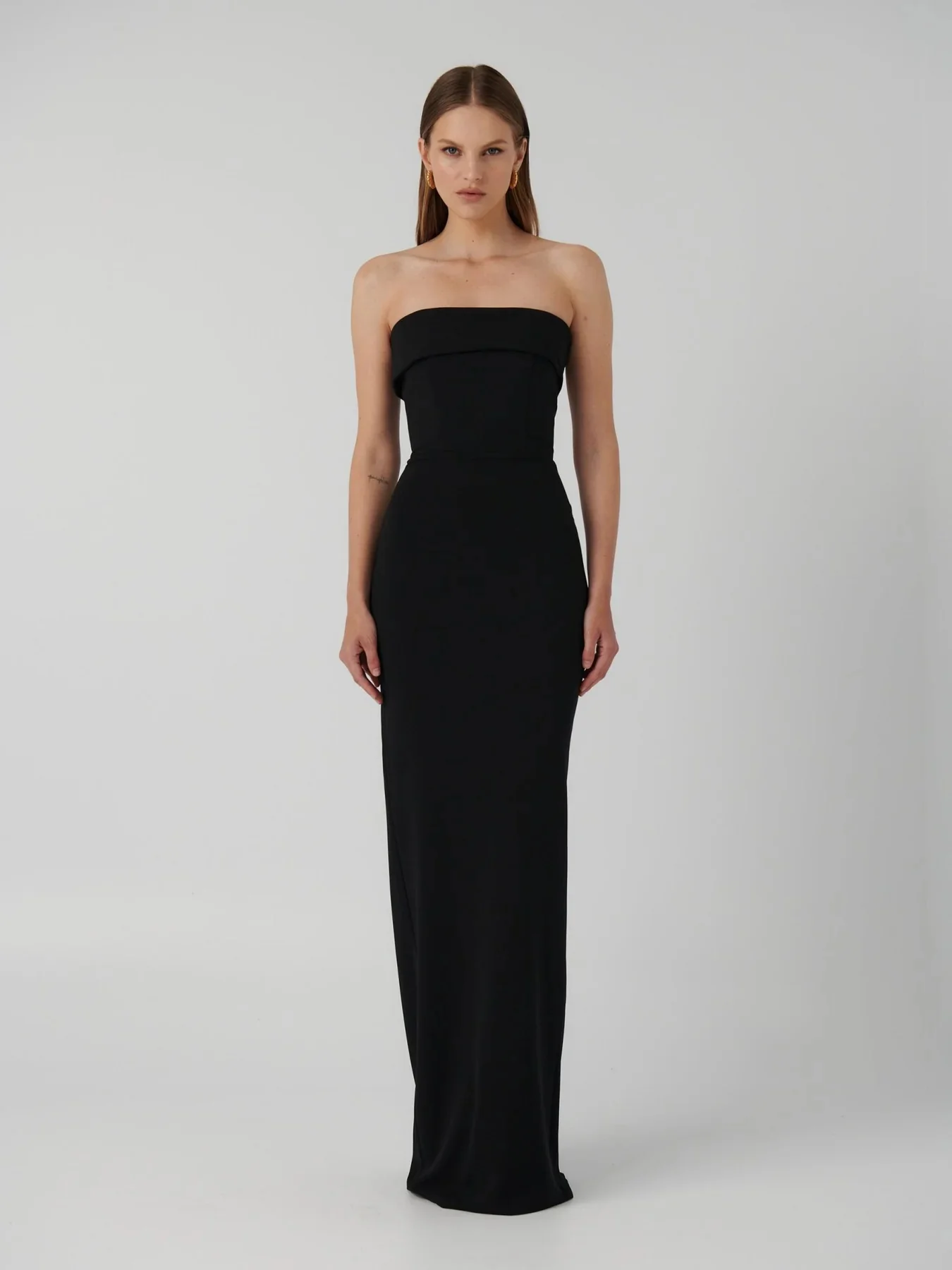 EFFIE KATS Womens Monroe Gown - Black - Image 3
