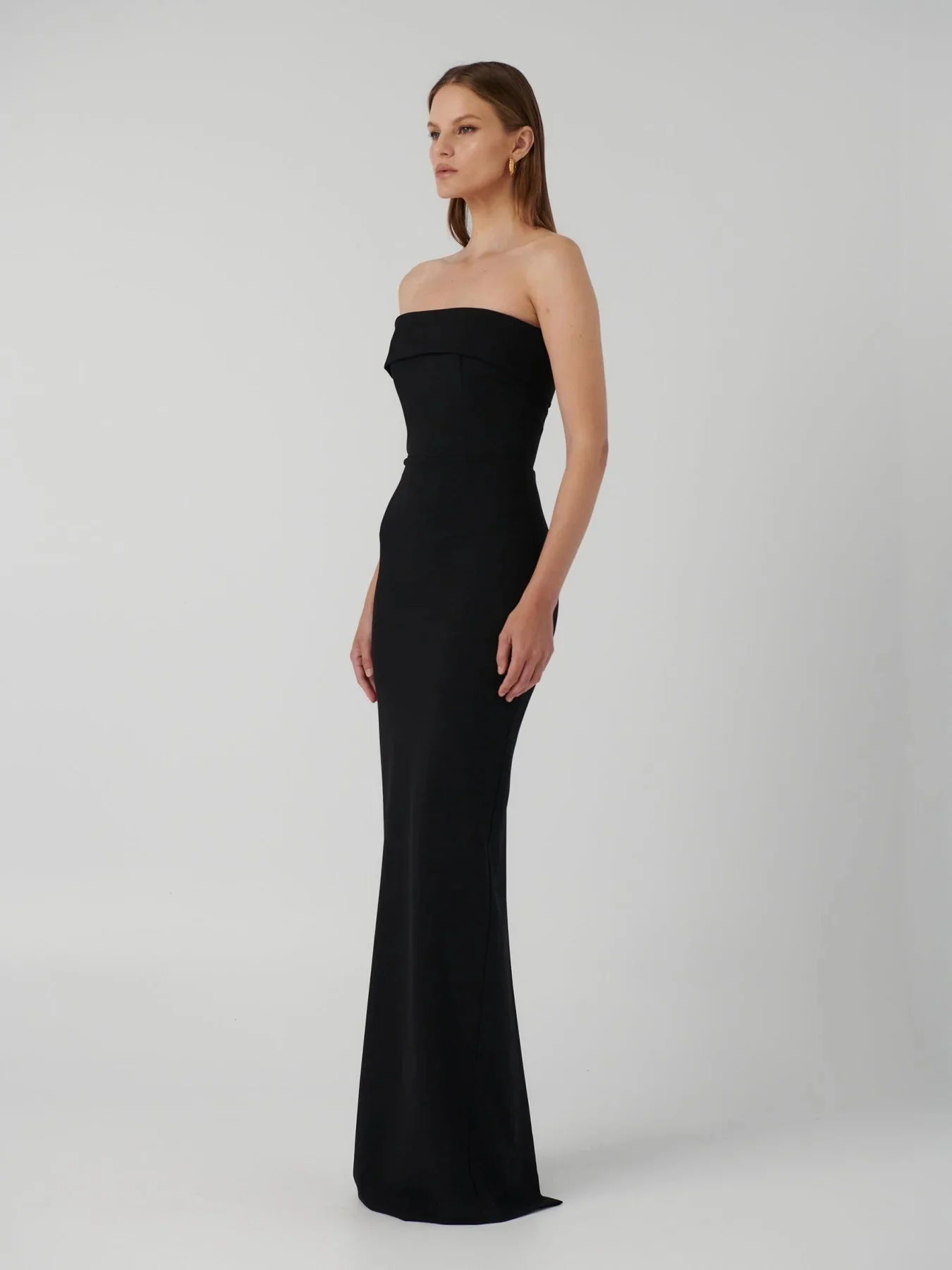 EFFIE KATS Womens Monroe Gown - Black - Image 6