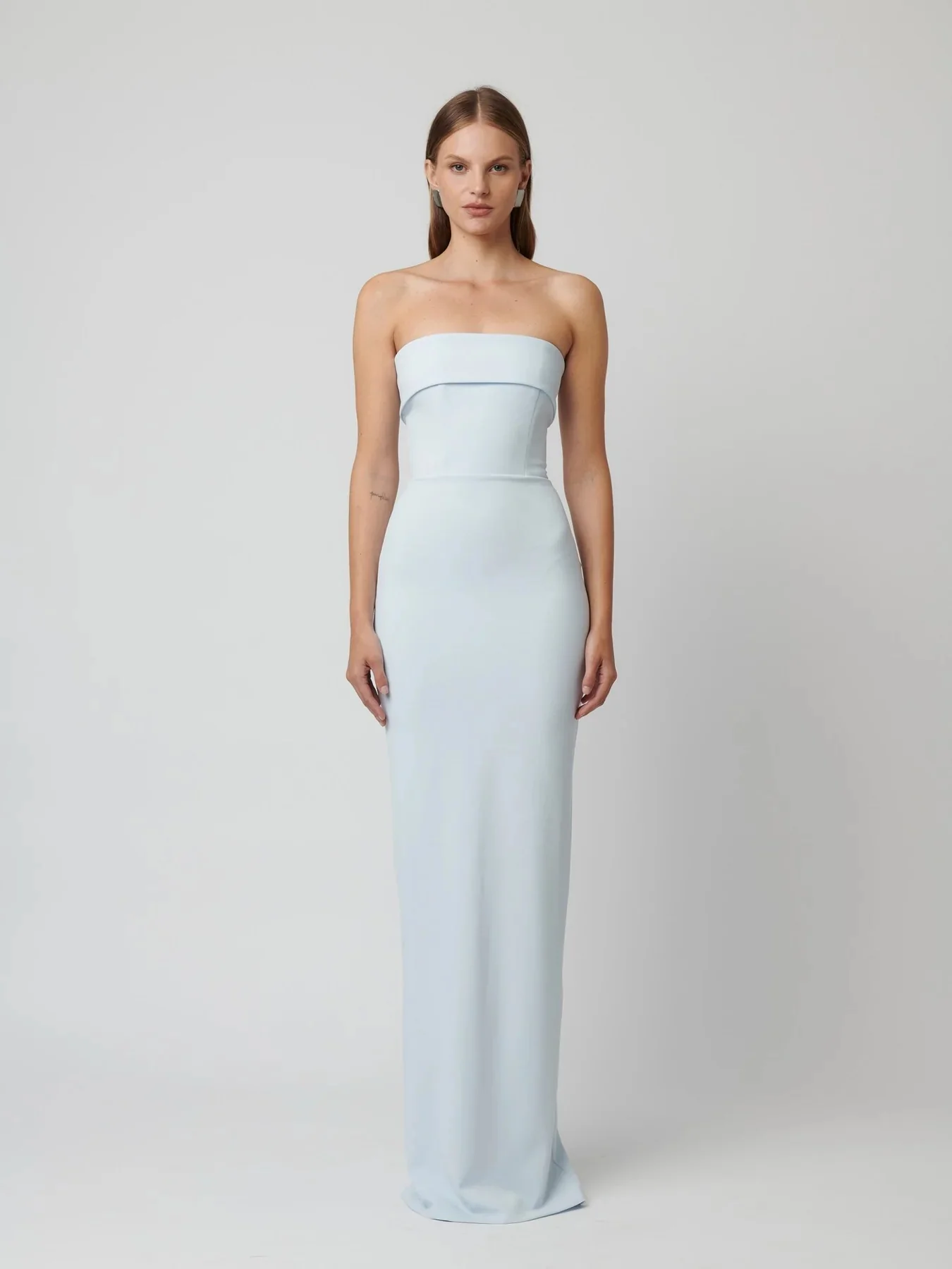 EFFIE KATS Womens Monroe Gown - Ice Blue - Image 2