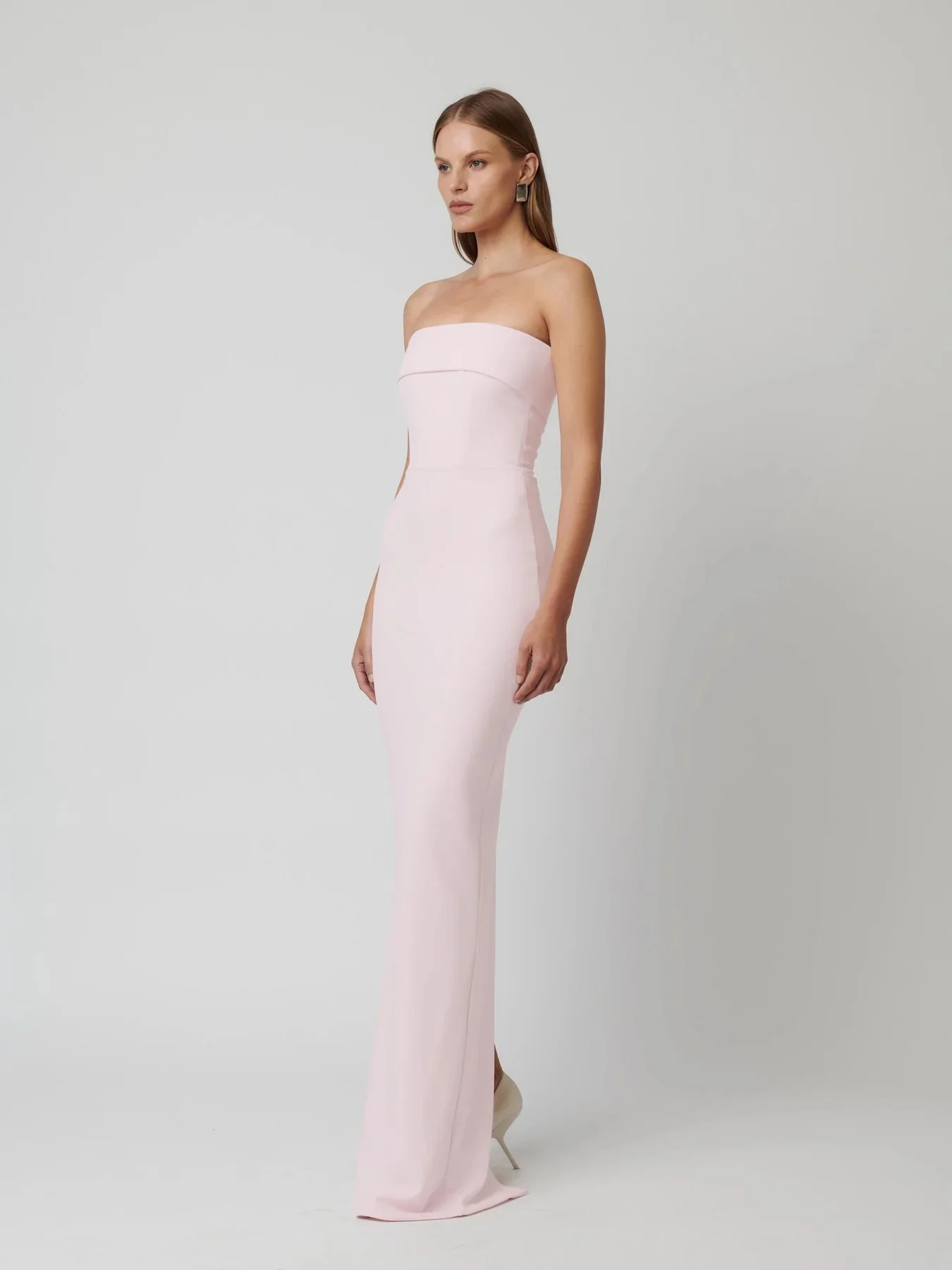 EFFIE KATS Womens Monroe Gown - Ice Pink - Image 6