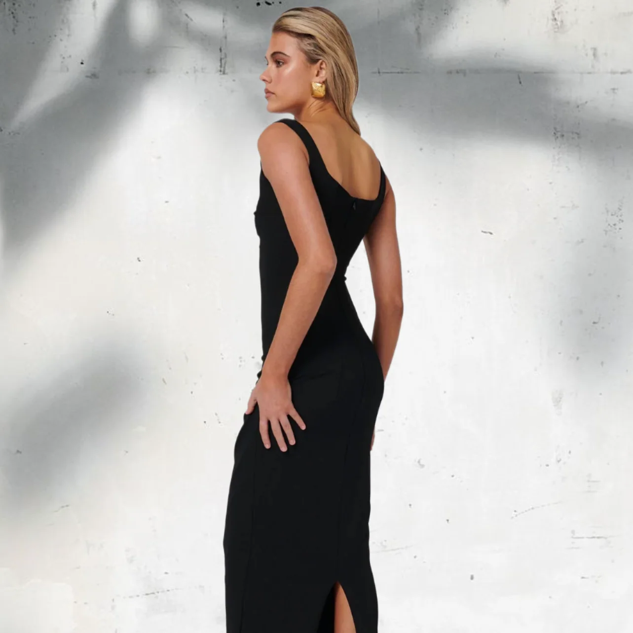 EFFIE KATS Womens Natalya Gown - Black - Image 2