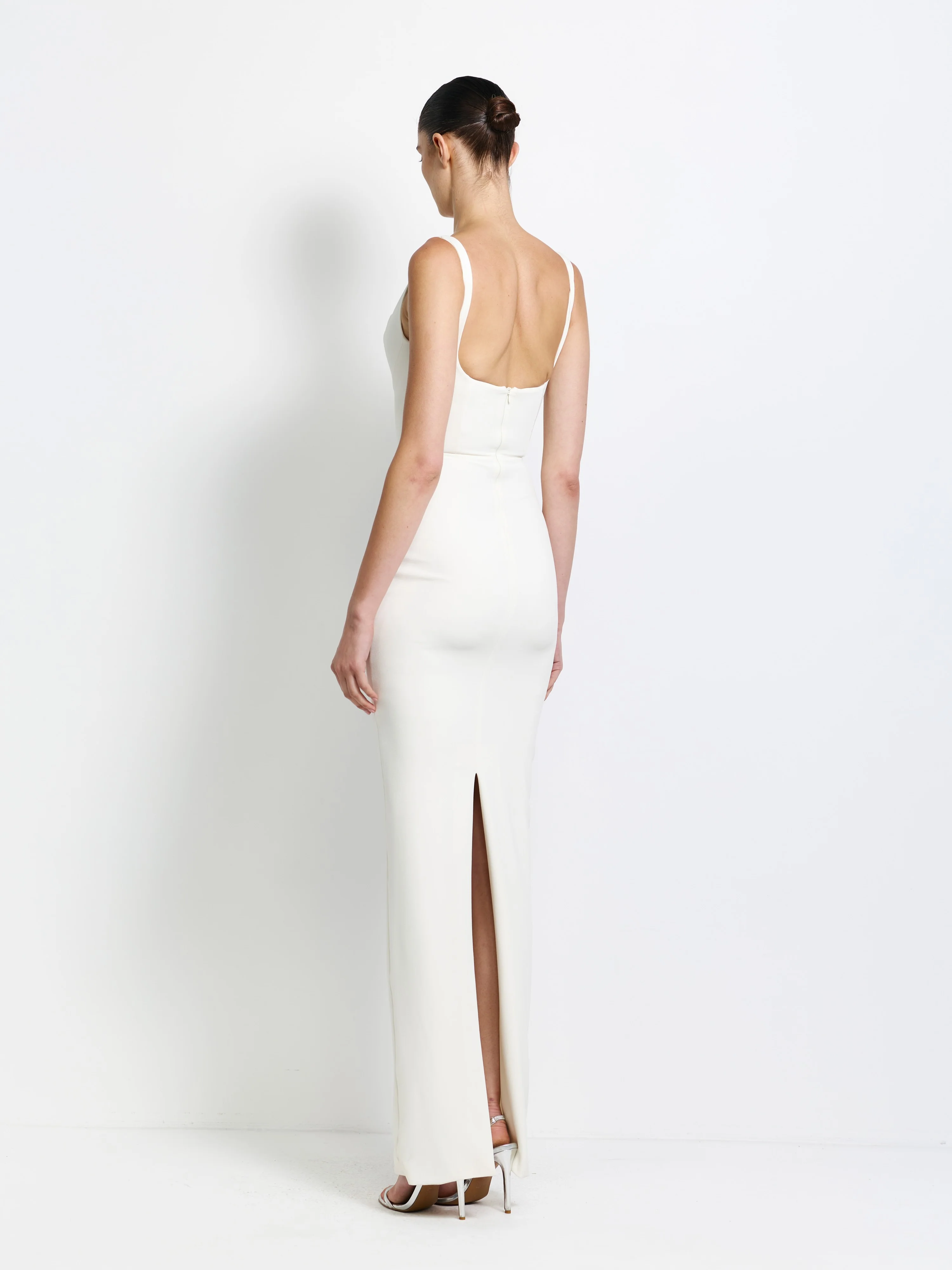 EFFIE KATS Womens Pearl Gown in Ivory - Image 5