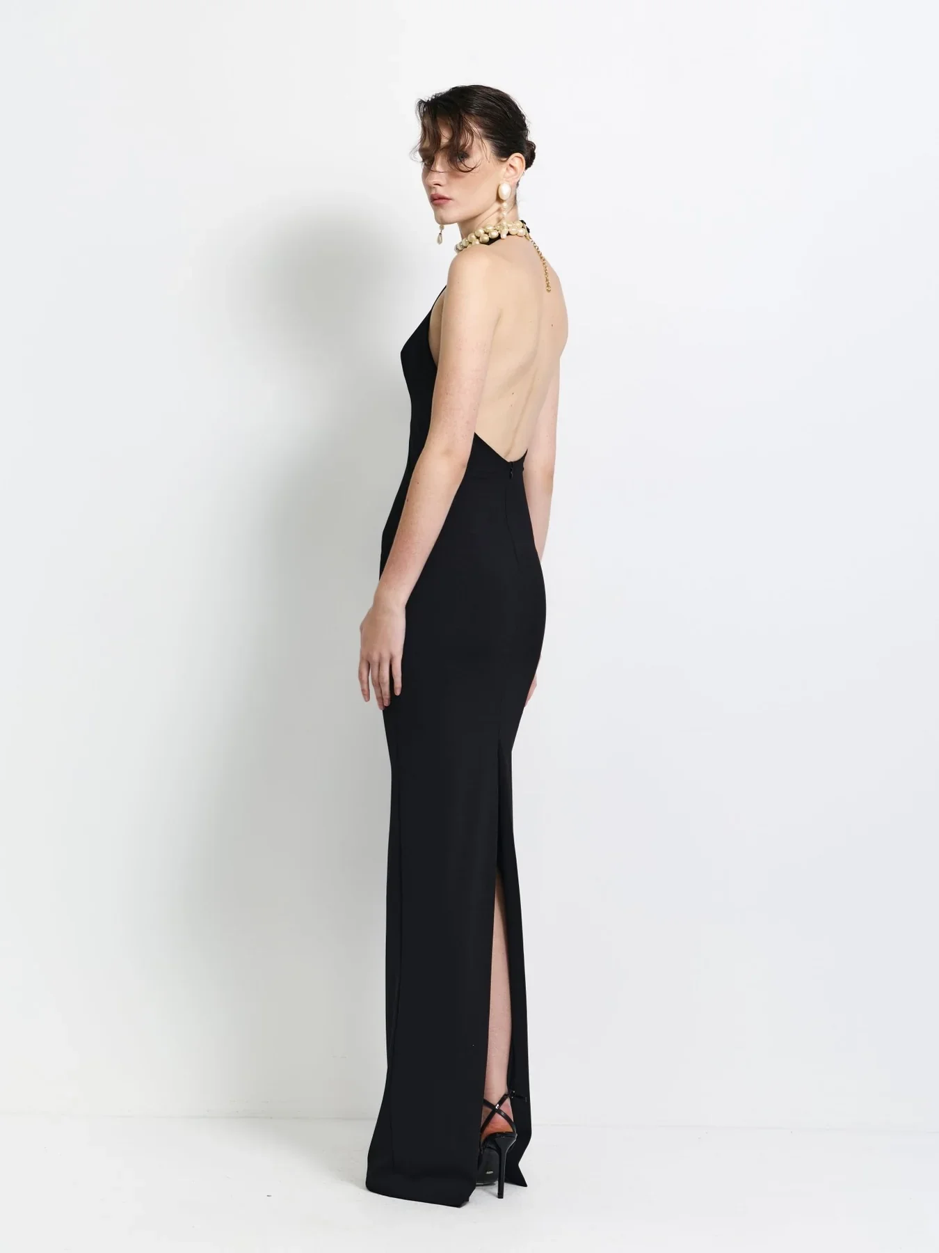 EFFIE KATS Womens Starla Gown in Black - Image 4
