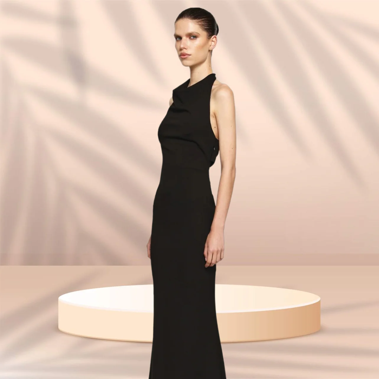 EFFIE KATS Womens Sydney Gown - Black - Image 4