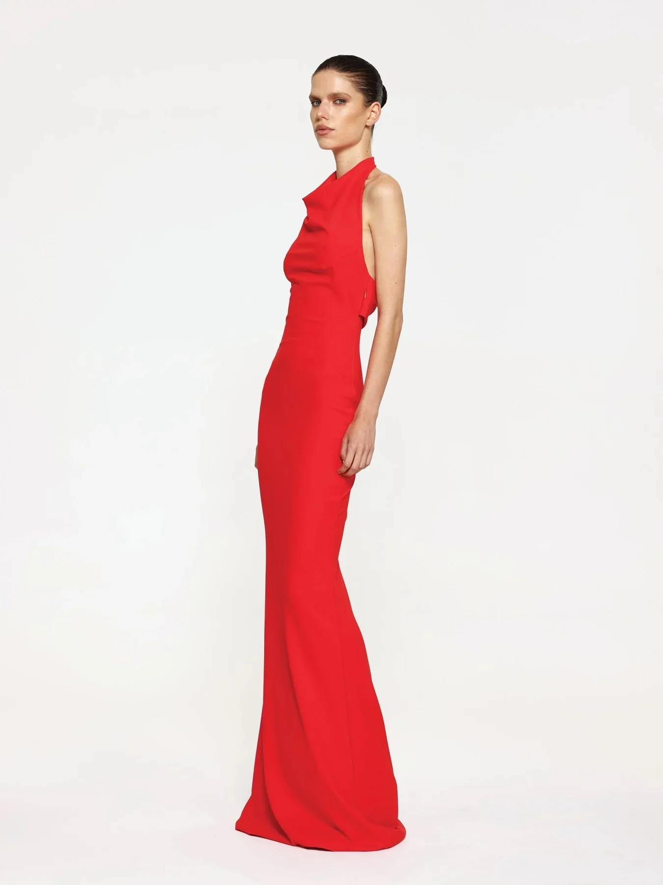 EFFIE KATS Womens Sydney Gown - Red - Image 2