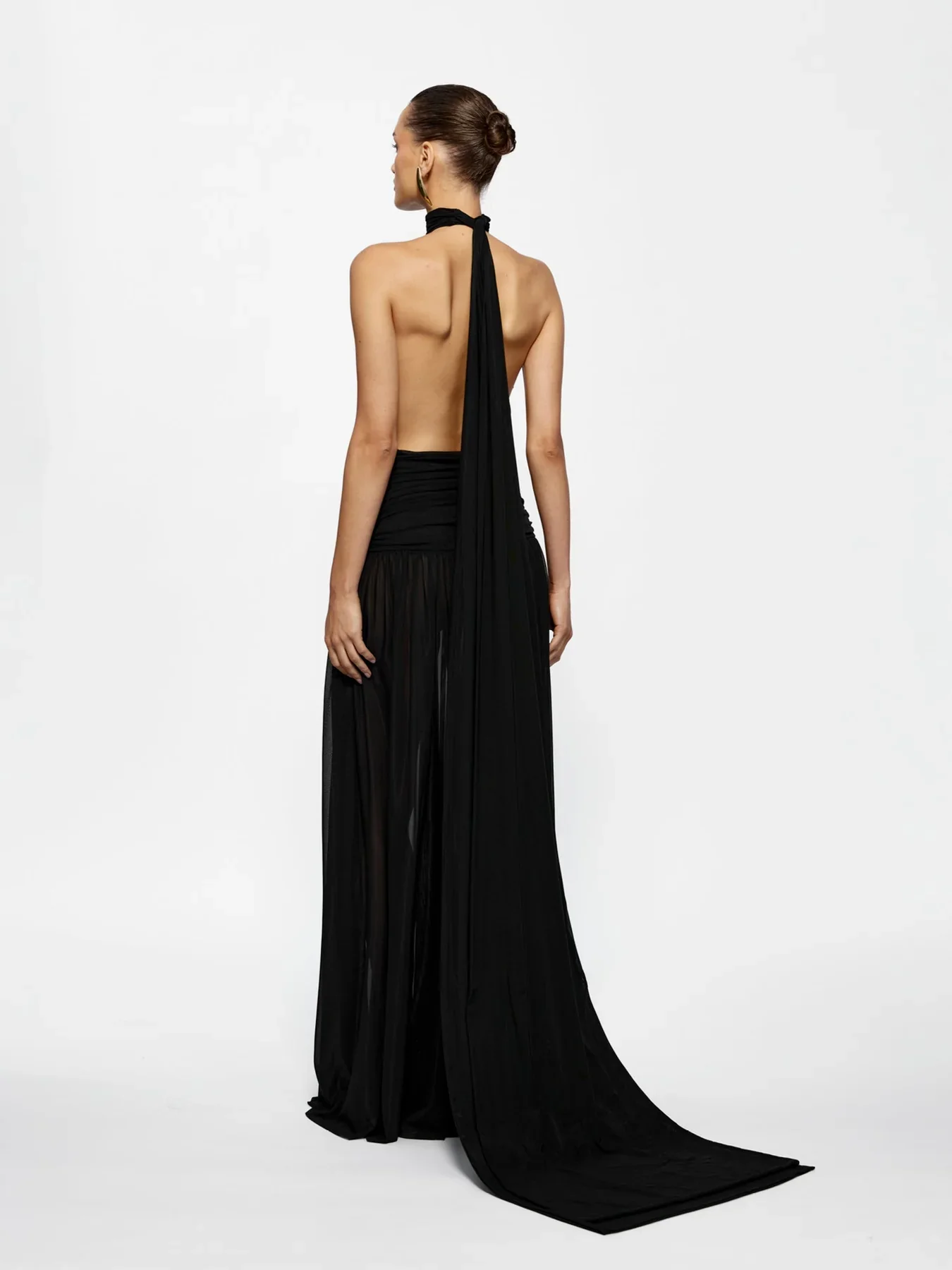 EFFIE KATS Womens Verity Gown Black - Image 3