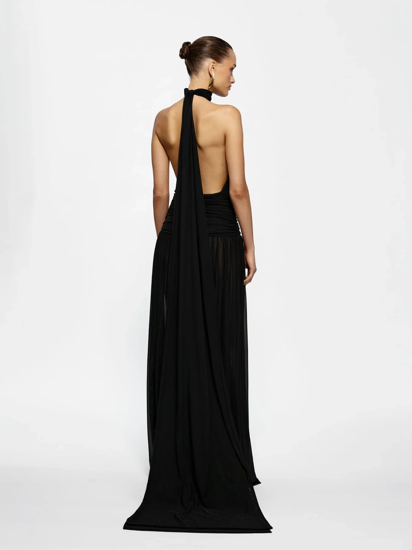 EFFIE KATS Womens Verity Gown Black - Image 4