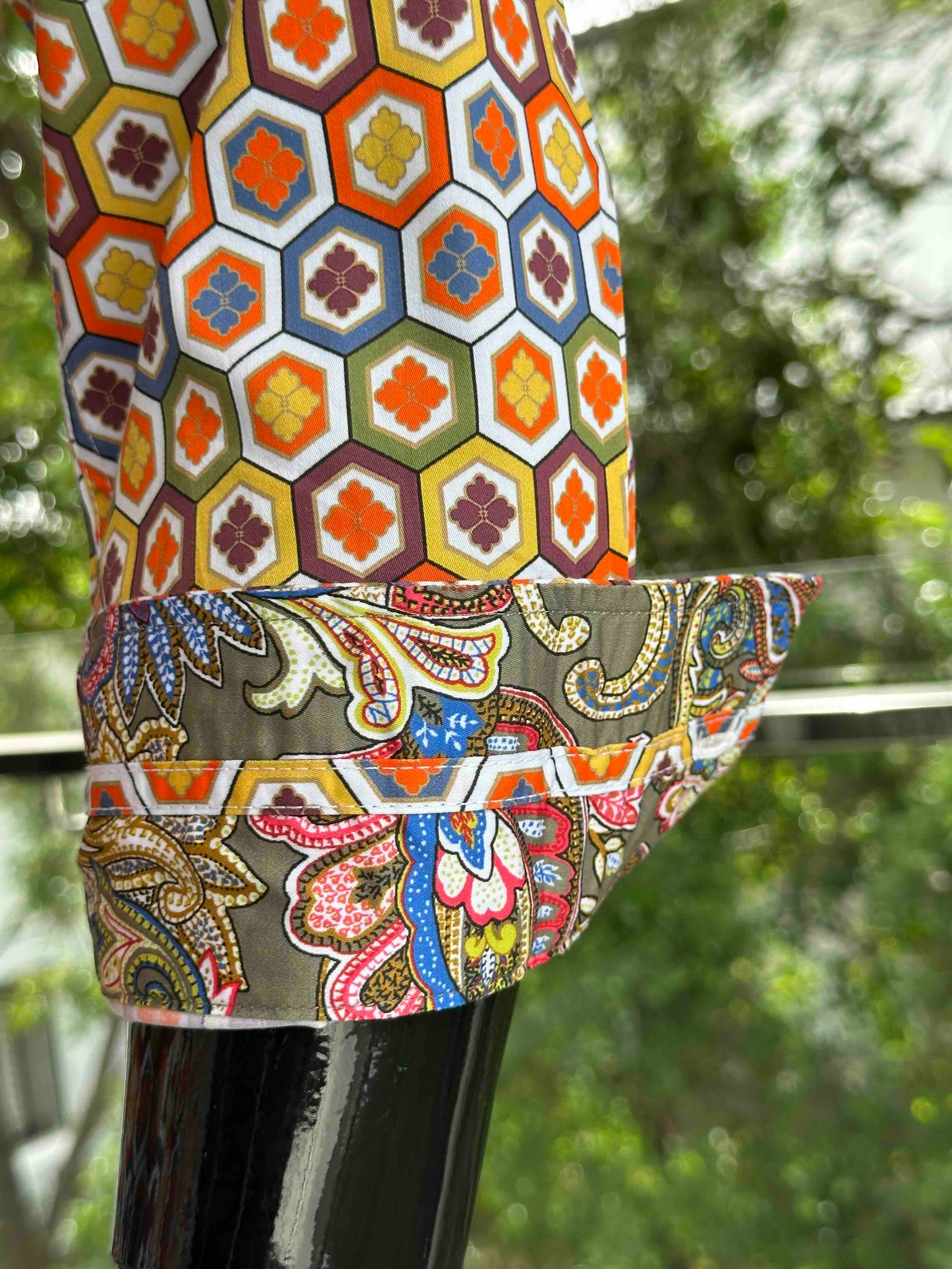 ENGLISH LAUNDRY Mens Derby Long Sleeve Shirt in Multi - Image 7