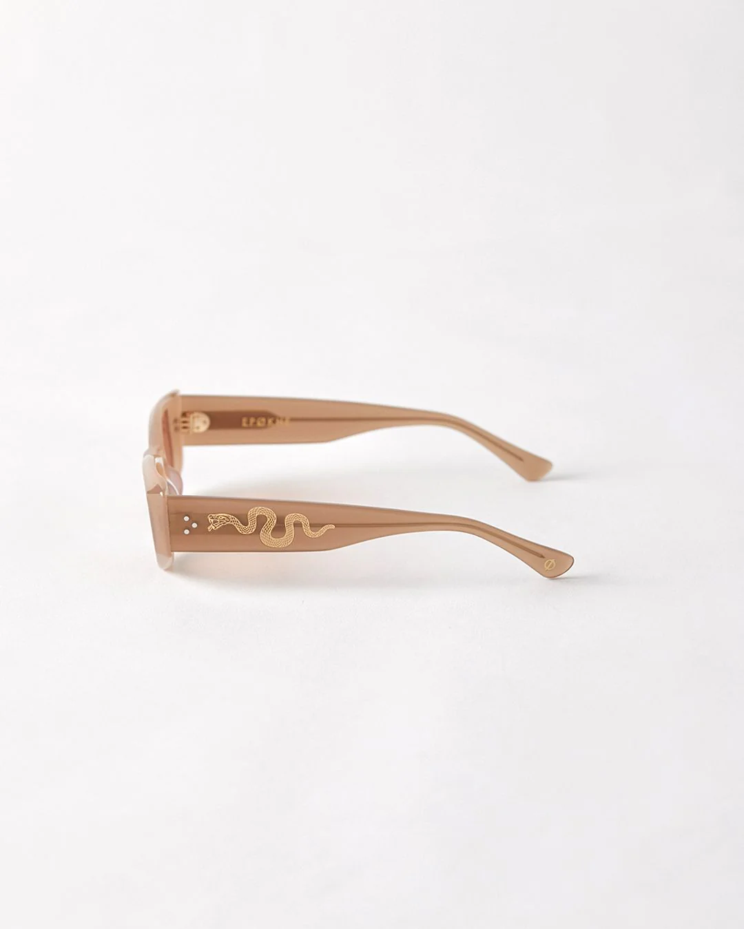 EPOKHE Guilty Sunglasses - Bone Polished / Amber - Image 4