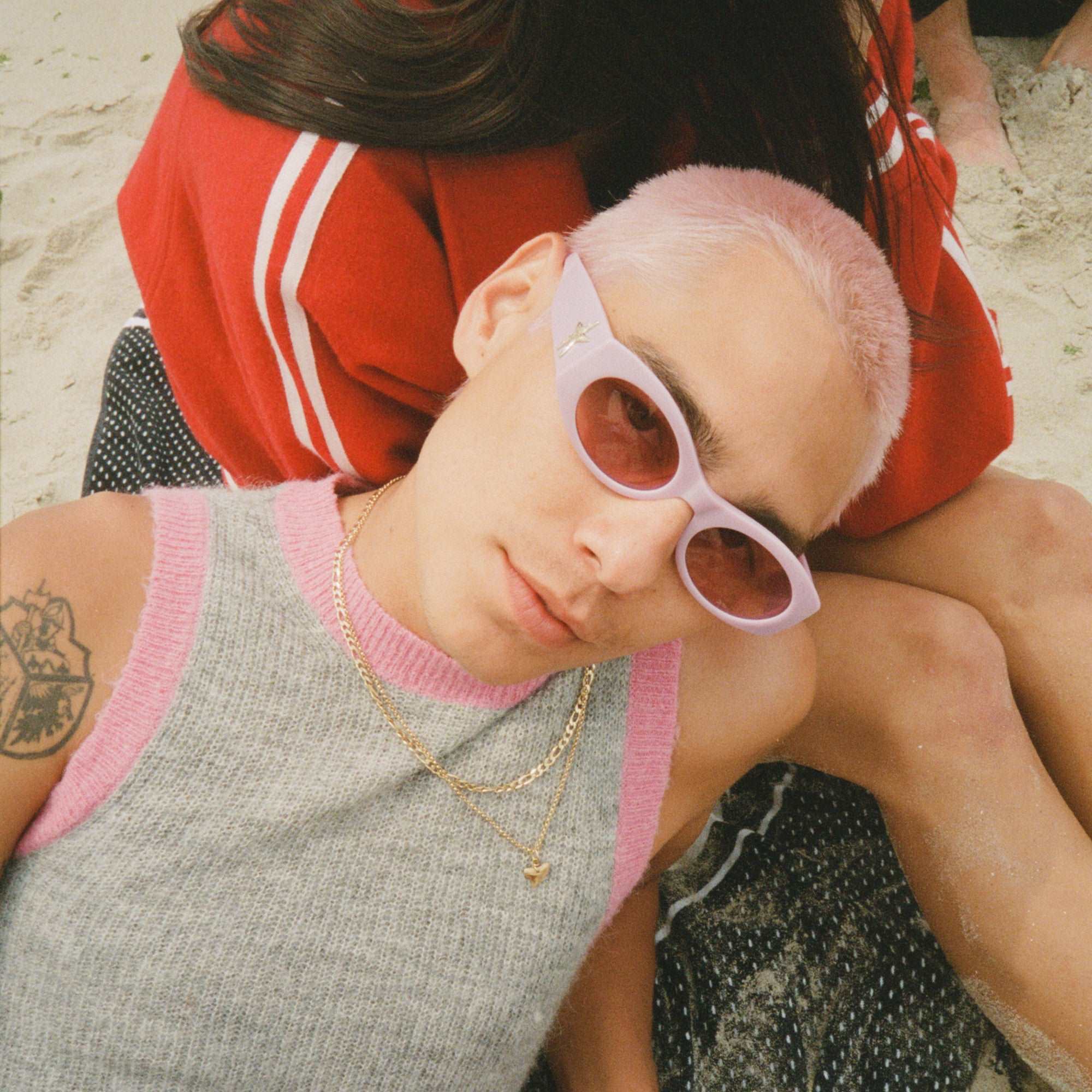 EPOKHE Suede by Evan Mock Mauve Polished / Velvet Sunglasses - Image 5