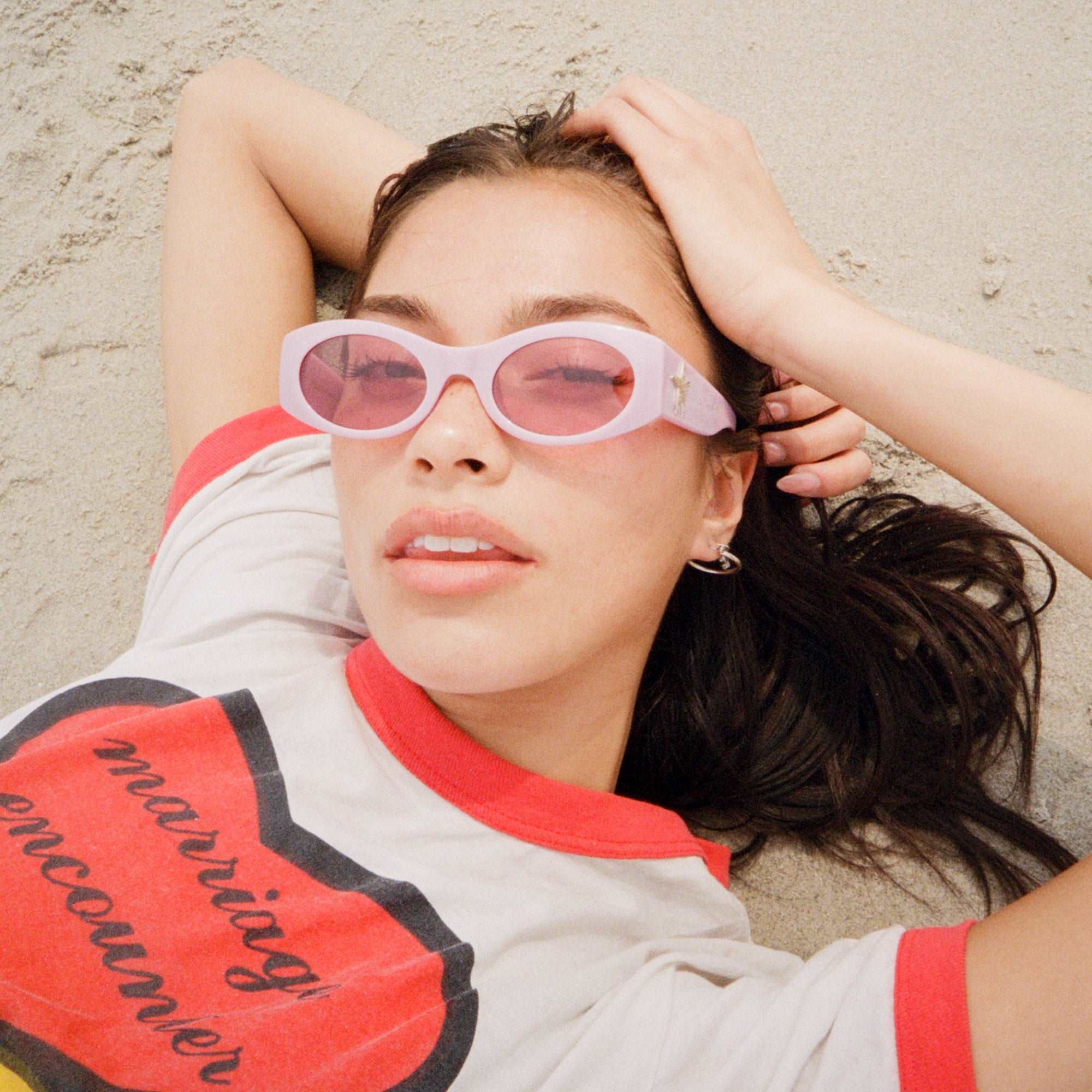 EPOKHE Suede by Evan Mock Mauve Polished / Velvet Sunglasses - Image 6