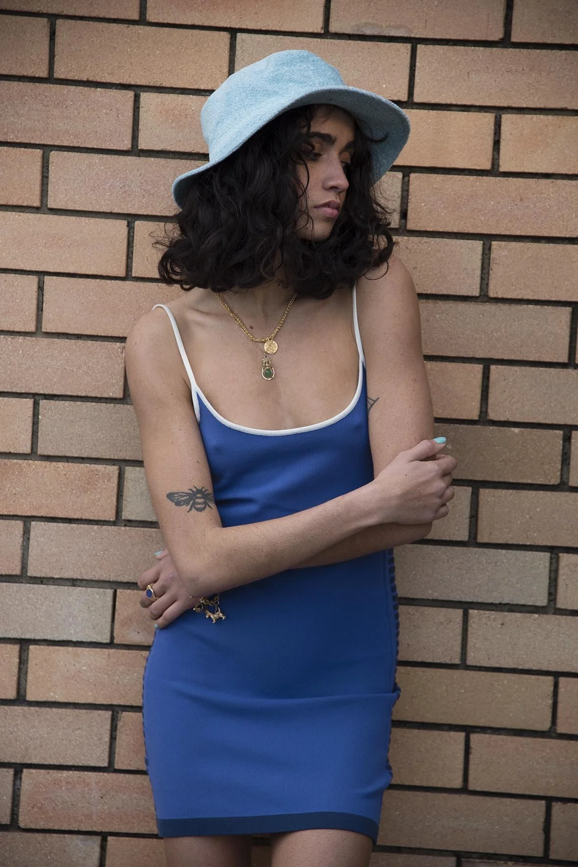 Fallen Broken Street THE SATURDAY BUCKET HAT - BLUE - Image 5