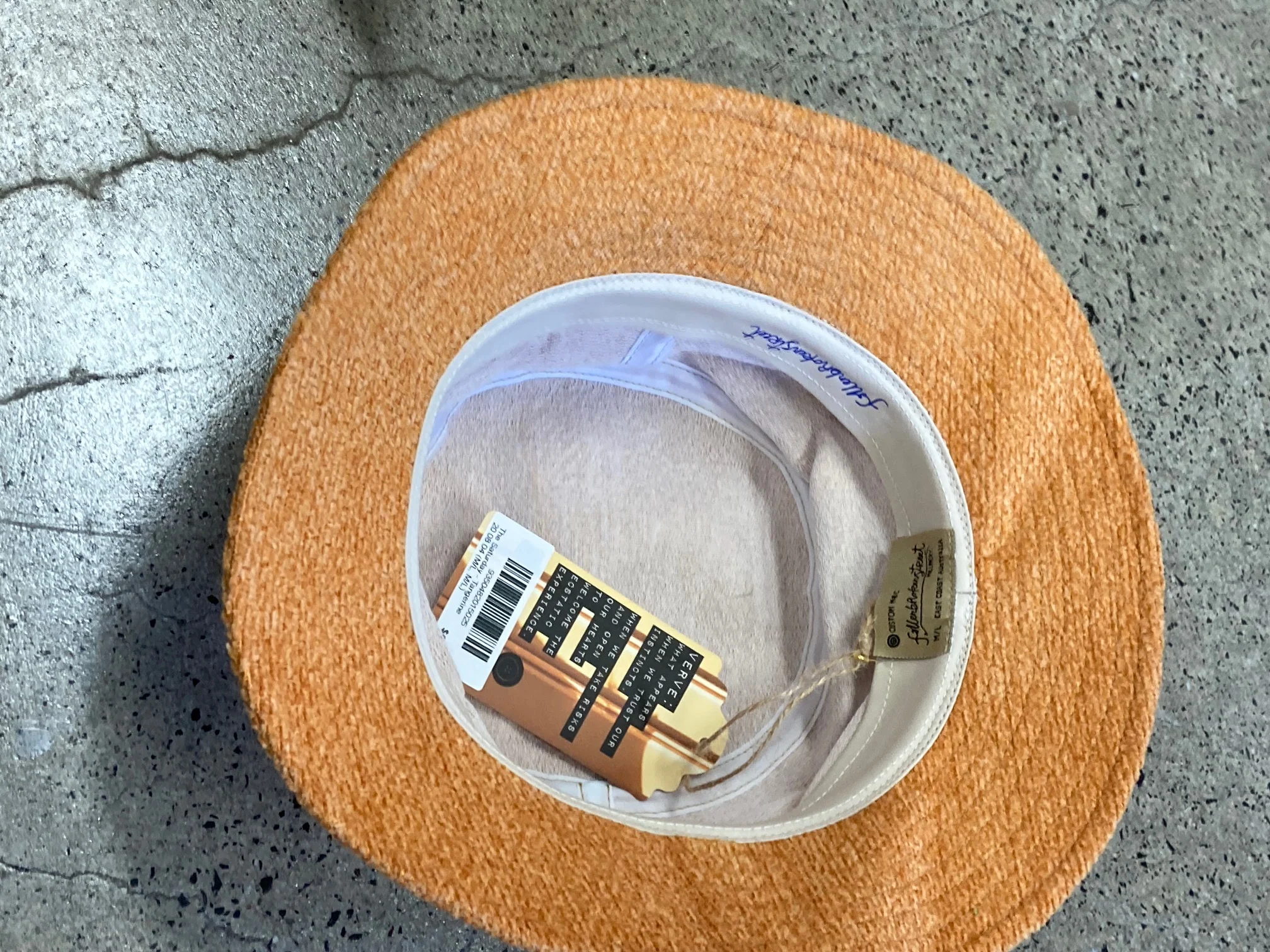 Fallen Broken Street THE SATURDAY BUCKET HAT - TANGERINE - Image 12