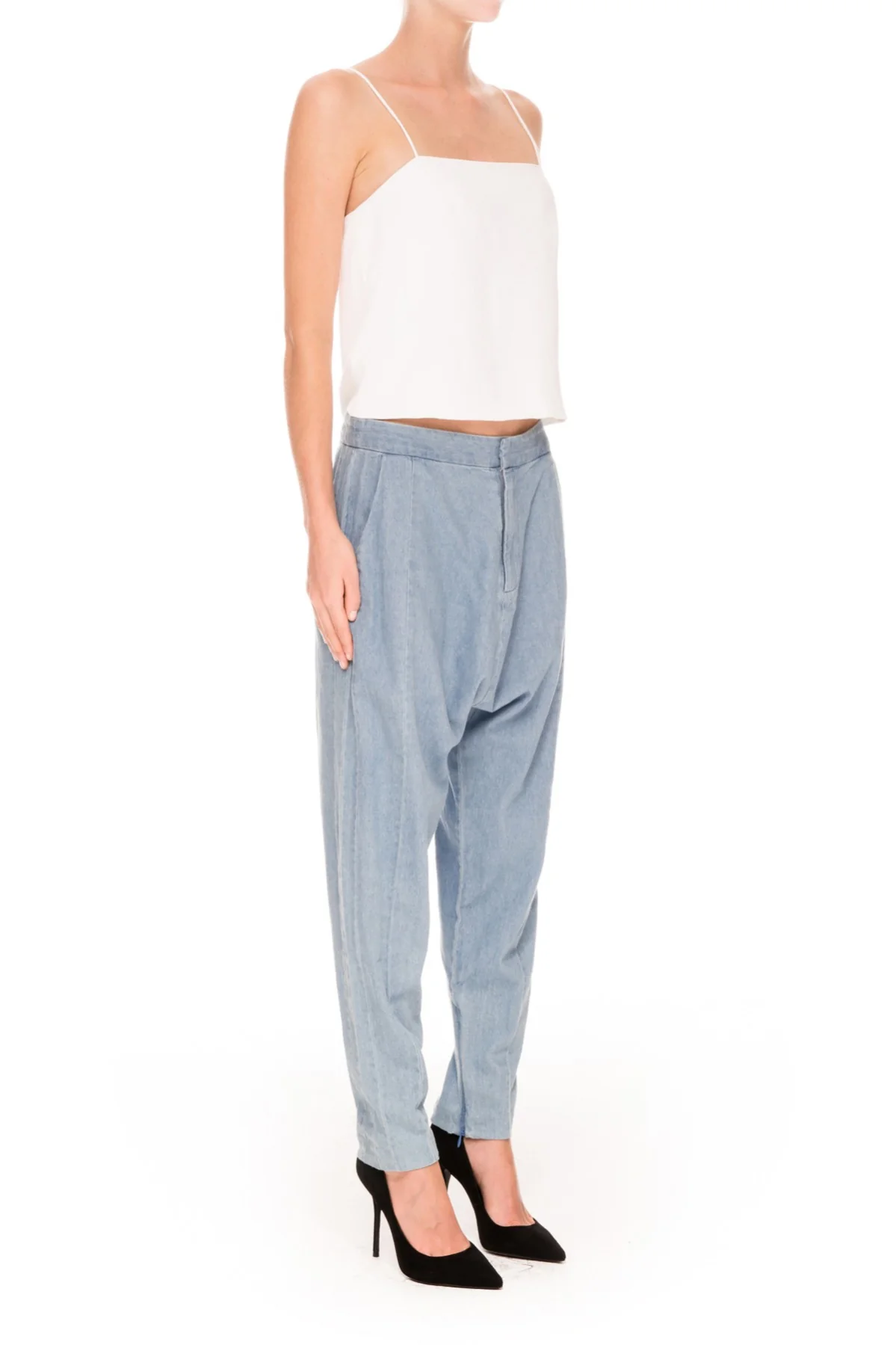 Finders Keepers The Label WOMENS CRYSTAL AIR TOP - WHITE - Image 4
