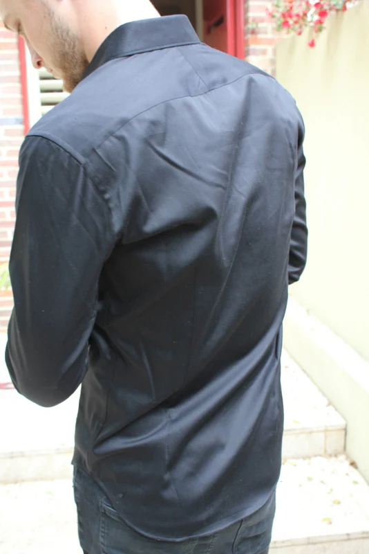 Geoffrey Beene MENS SAN ANDRES TWILL BLACK BODY FIT SHIRT - Image 8