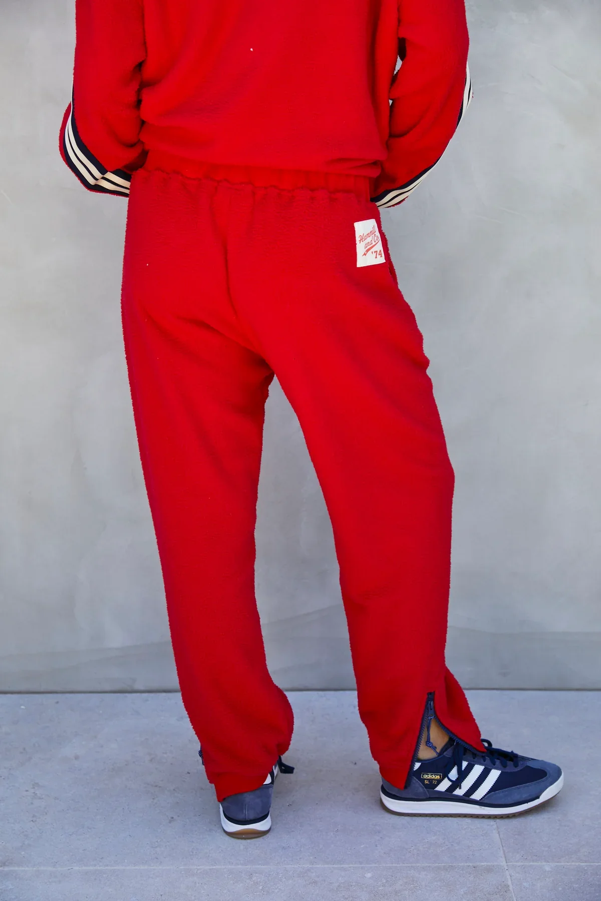 HAMMILL & CO Womens 1974 Polar Pant in Red - Image 3