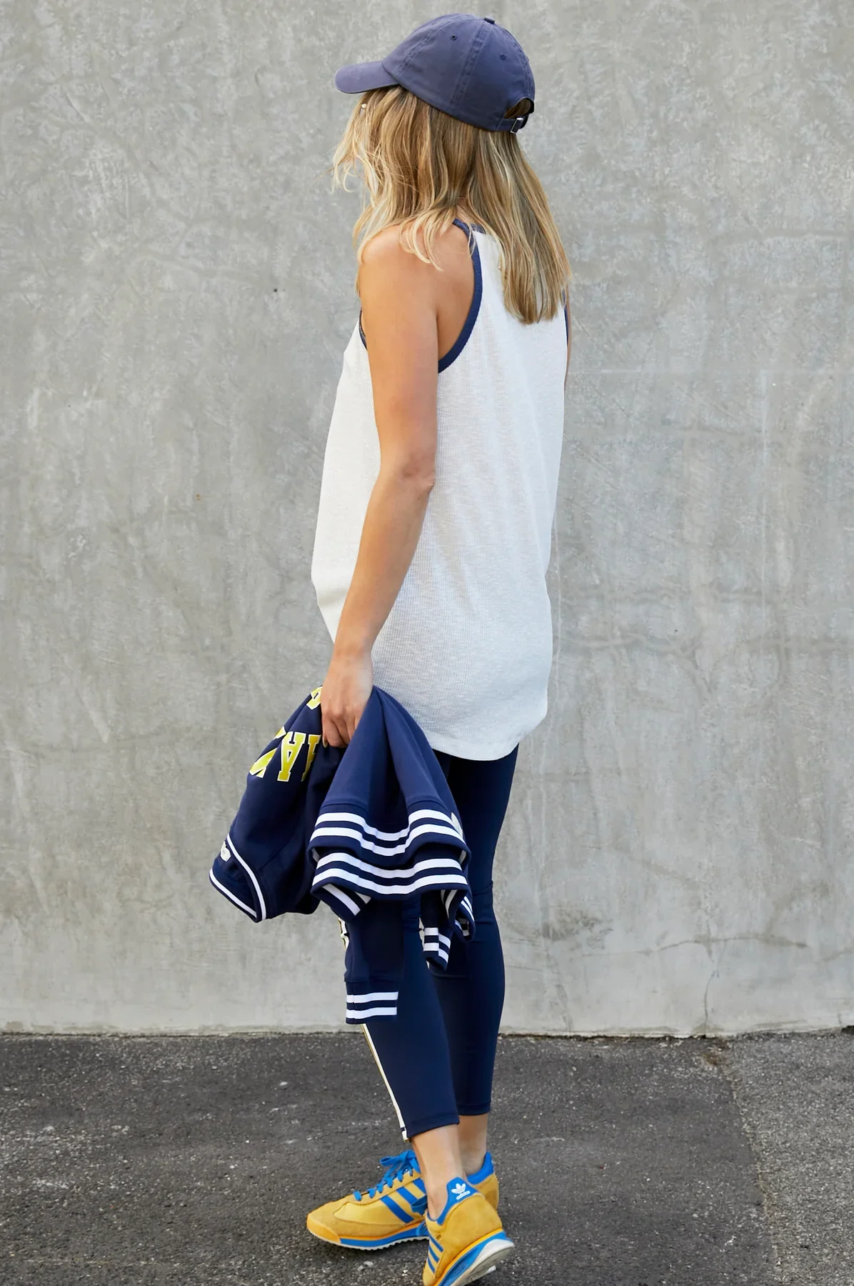 HAMMILL & CO Womens 74 Hammill Sport Rib Tank in White - Image 4