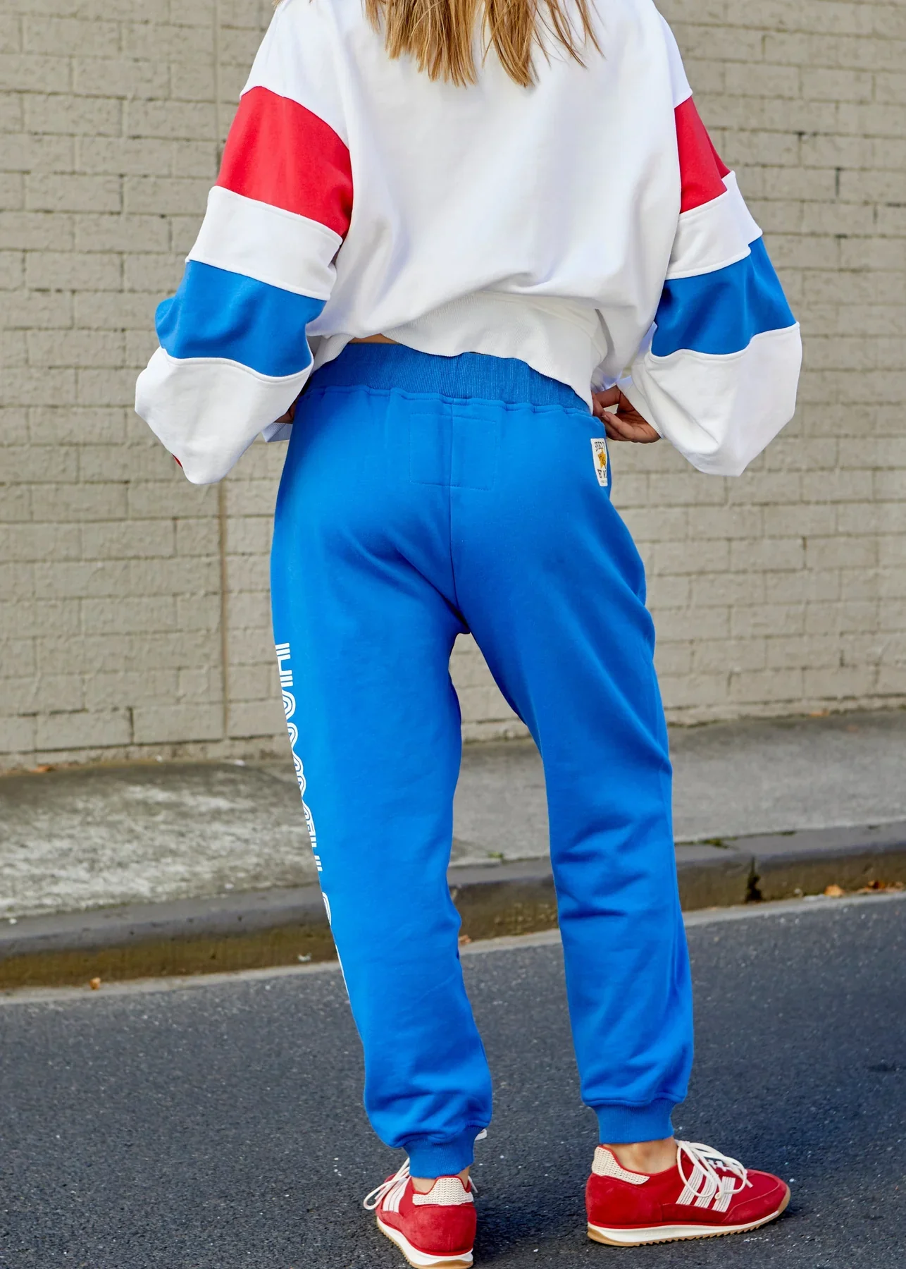 HAMMILL & CO Womens Royal Blue Love Track Pant - Image 3