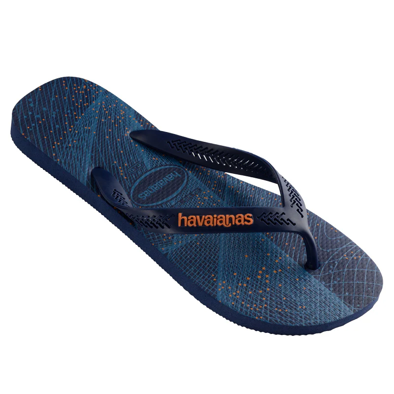 HAVAIANAS Aero Graphic Navy Blue/Navy Blue/Begonia Orange Male - Image 4