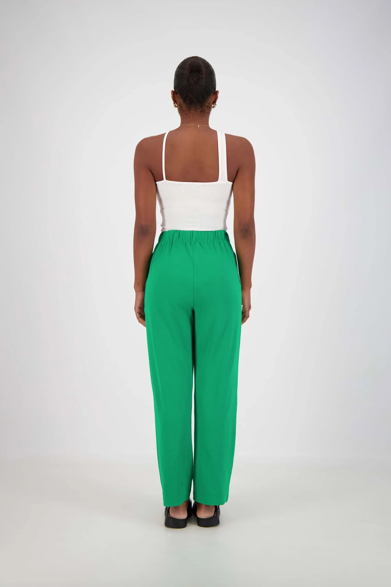 JASMINE ALEXA Panarea Trackpant in Green - Image 8