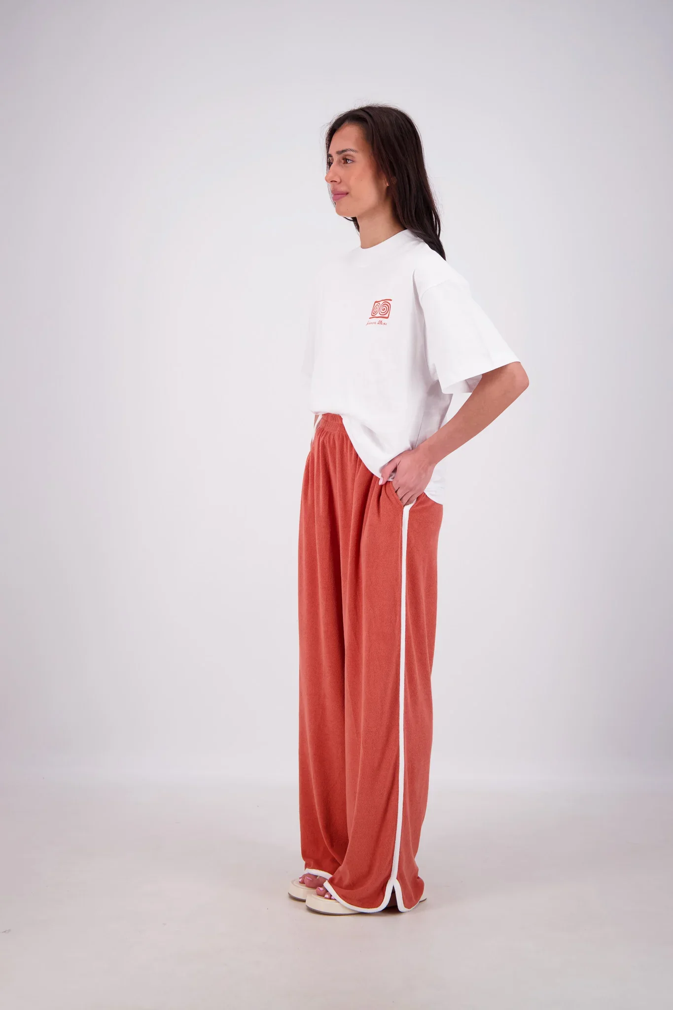 JASMINE ALEXA Womens Kuhio Pants in Tobacco - Image 9
