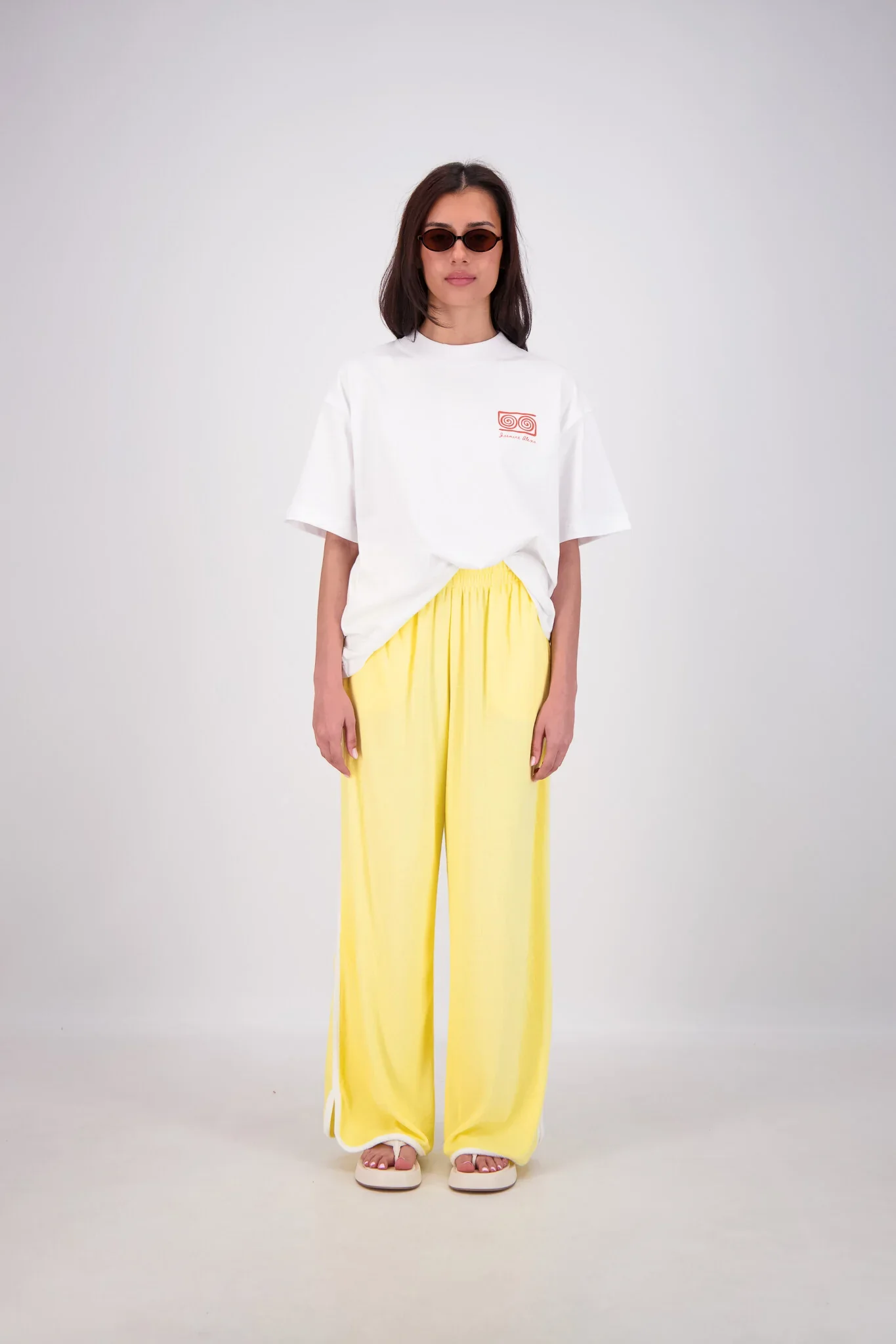 JASMINE ALEXA Womens Kuhio Pants in Yellow - Image 6