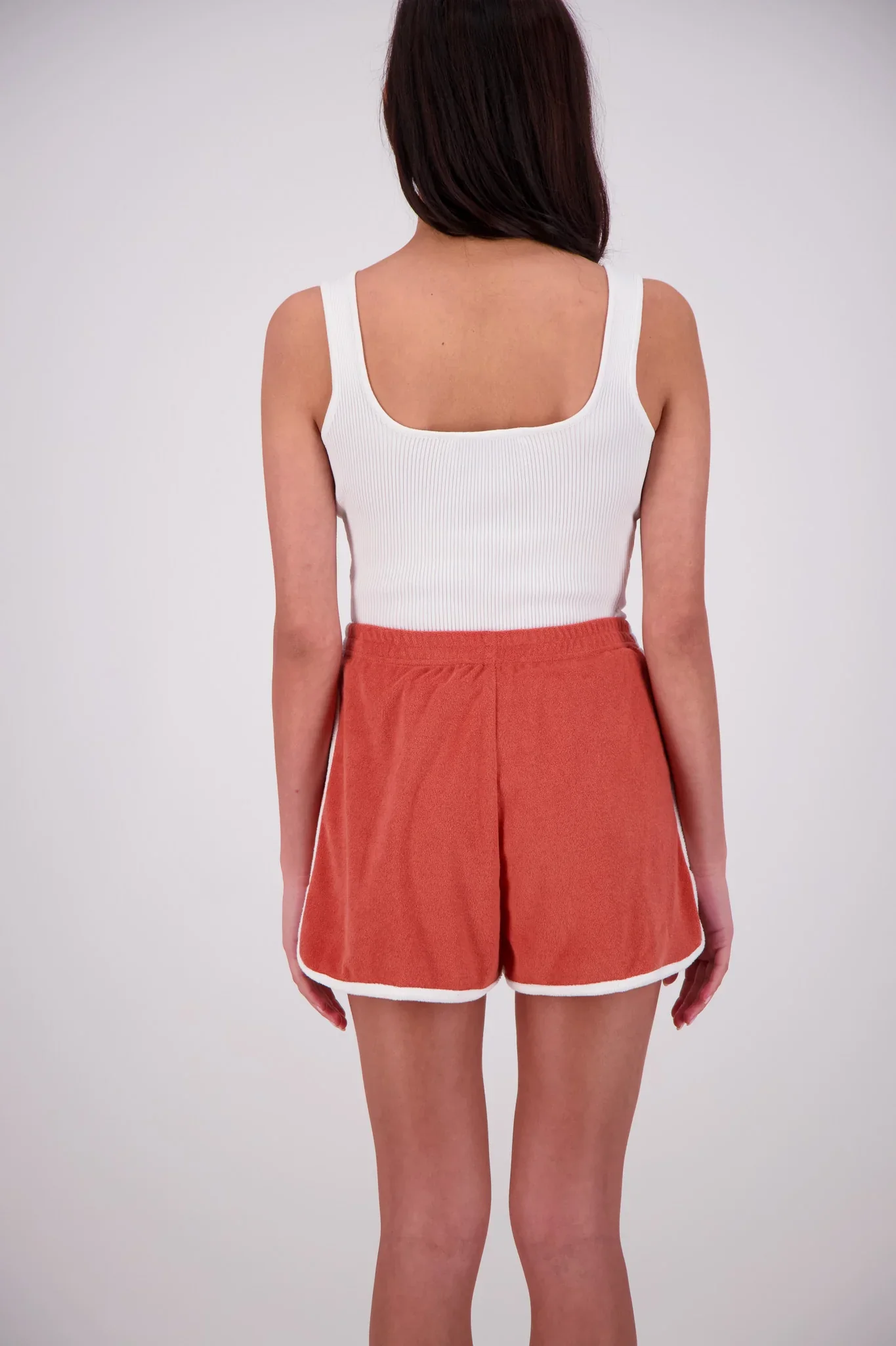JASMINE ALEXA Womens Kuhio Shorts in Tobacco - Image 10