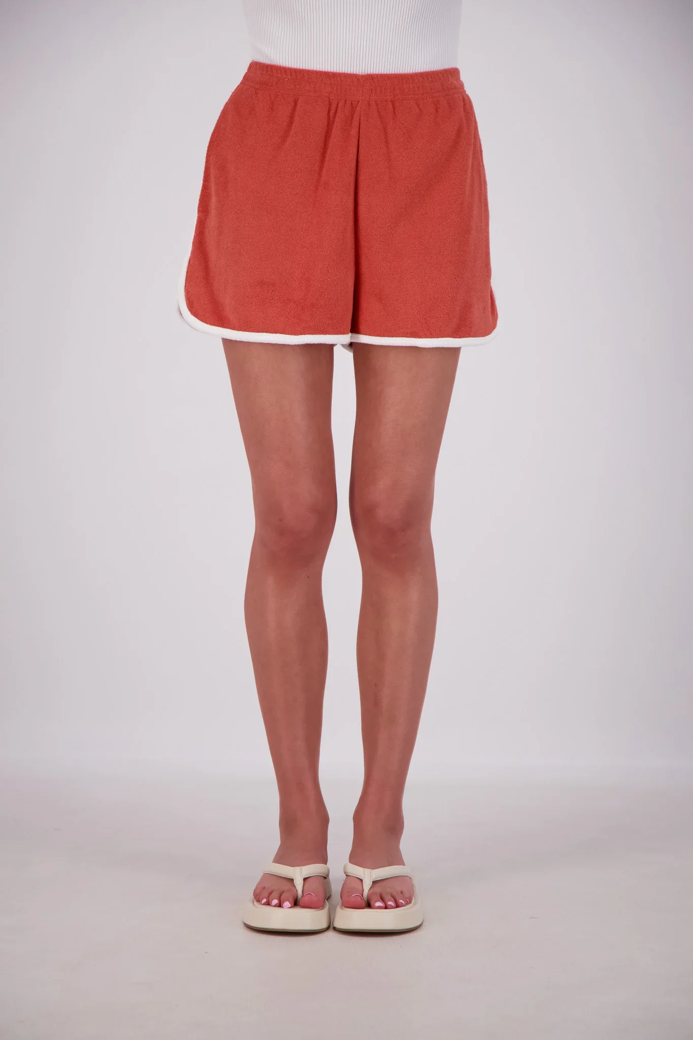 JASMINE ALEXA Womens Kuhio Shorts in Tobacco - Image 9