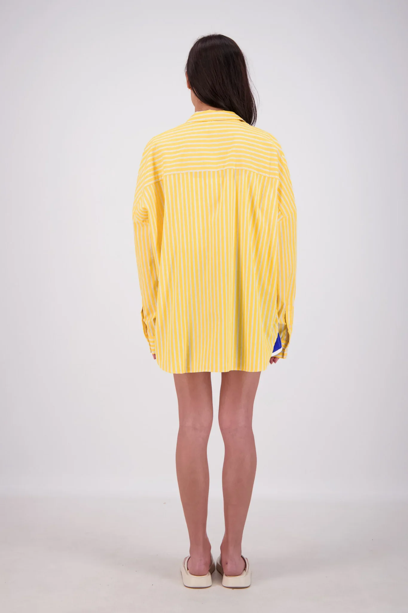 JASMINE ALEXA Womens Mahalo Shirt in Yellow - Image 8