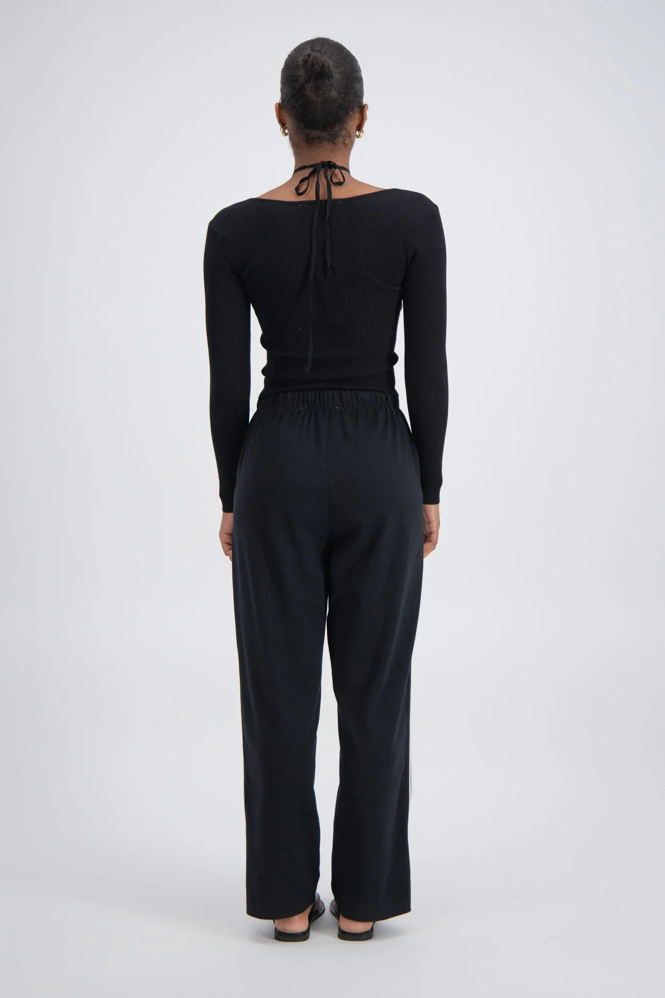 JASMINE ALEXA Womens Panarea Trackpant Black - Image 6