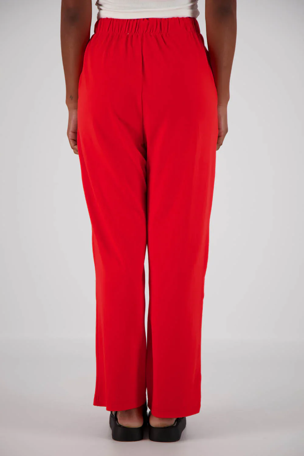 JASMINE ALEXA Womens Panarea Trackpant Red - Image 5