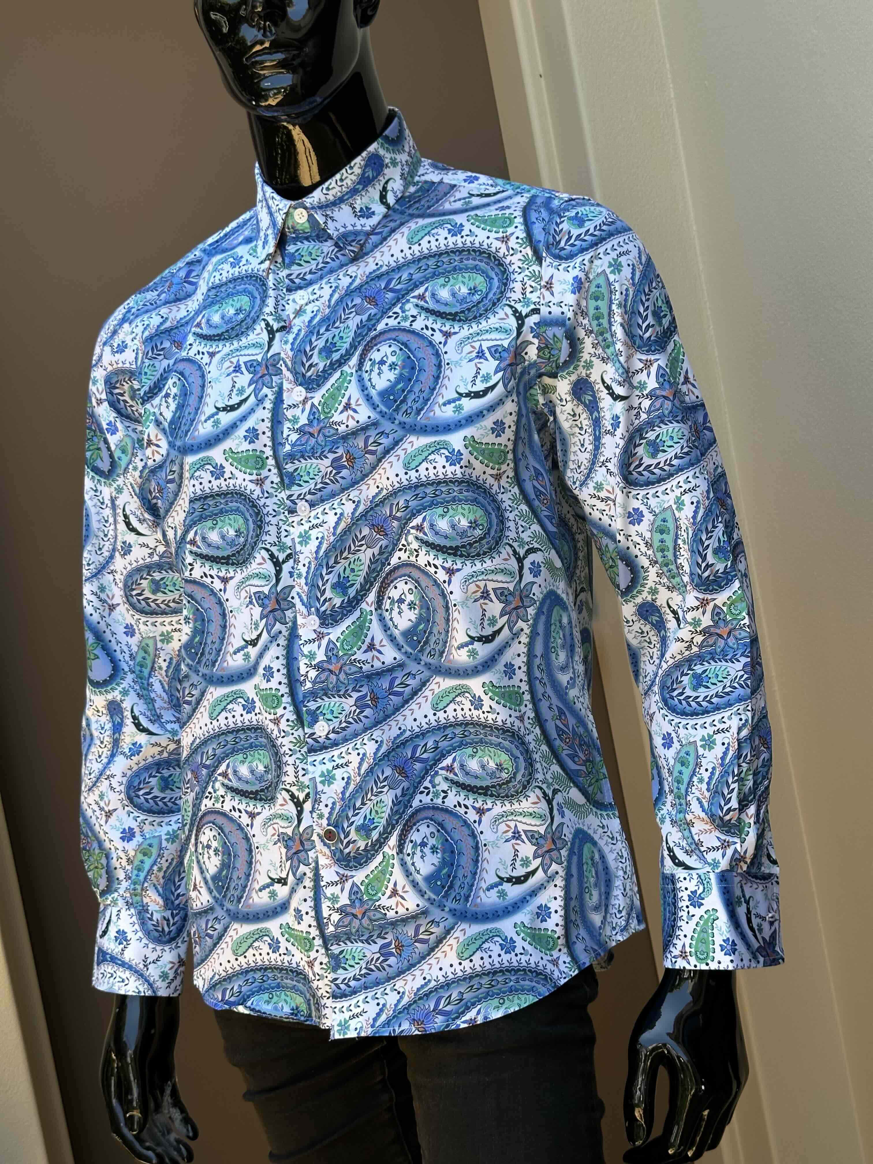 JOHN LENNON Mens Brakley Long Sleeve Shirt - White - Image 4