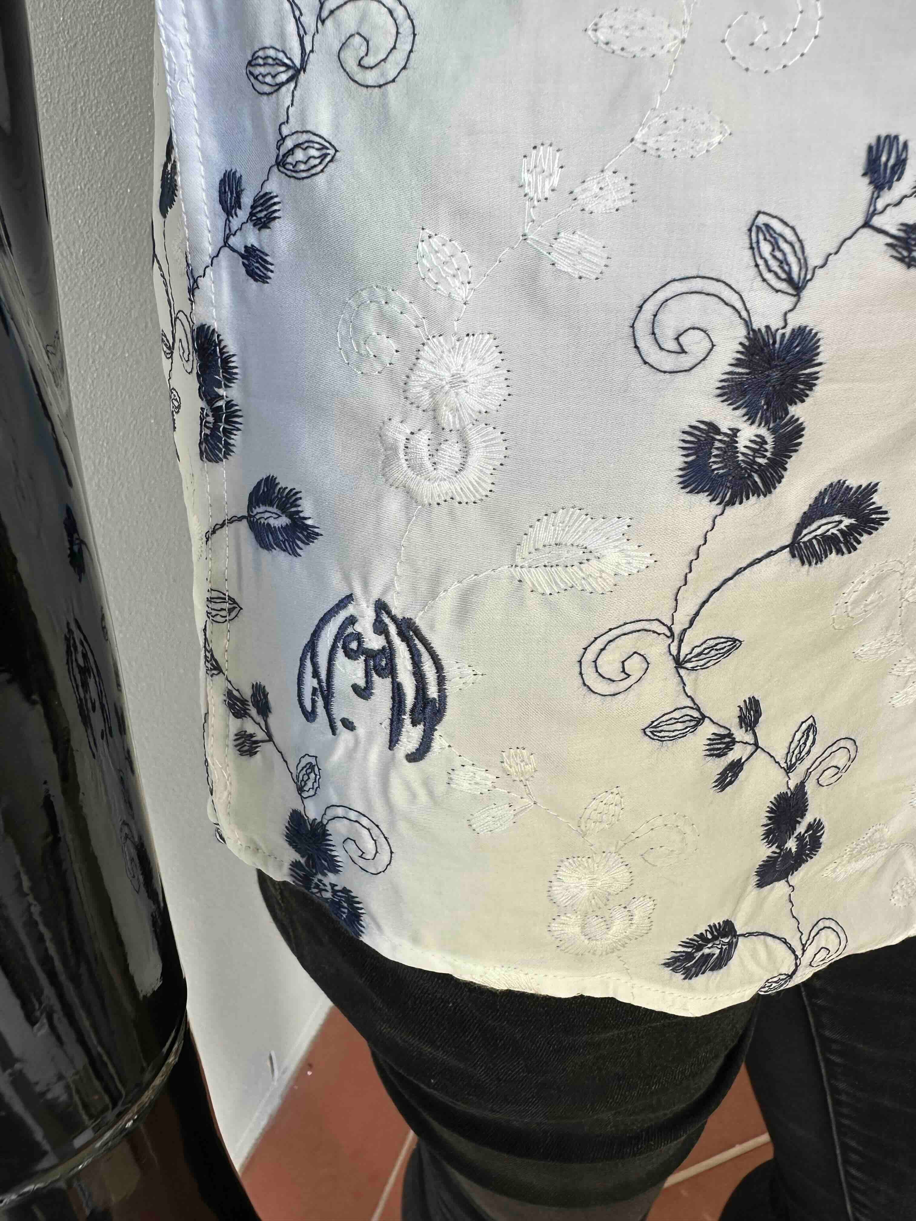 JOHN LENNON Mens Merry Hill Short Sleeve Shirt in White - Image 3