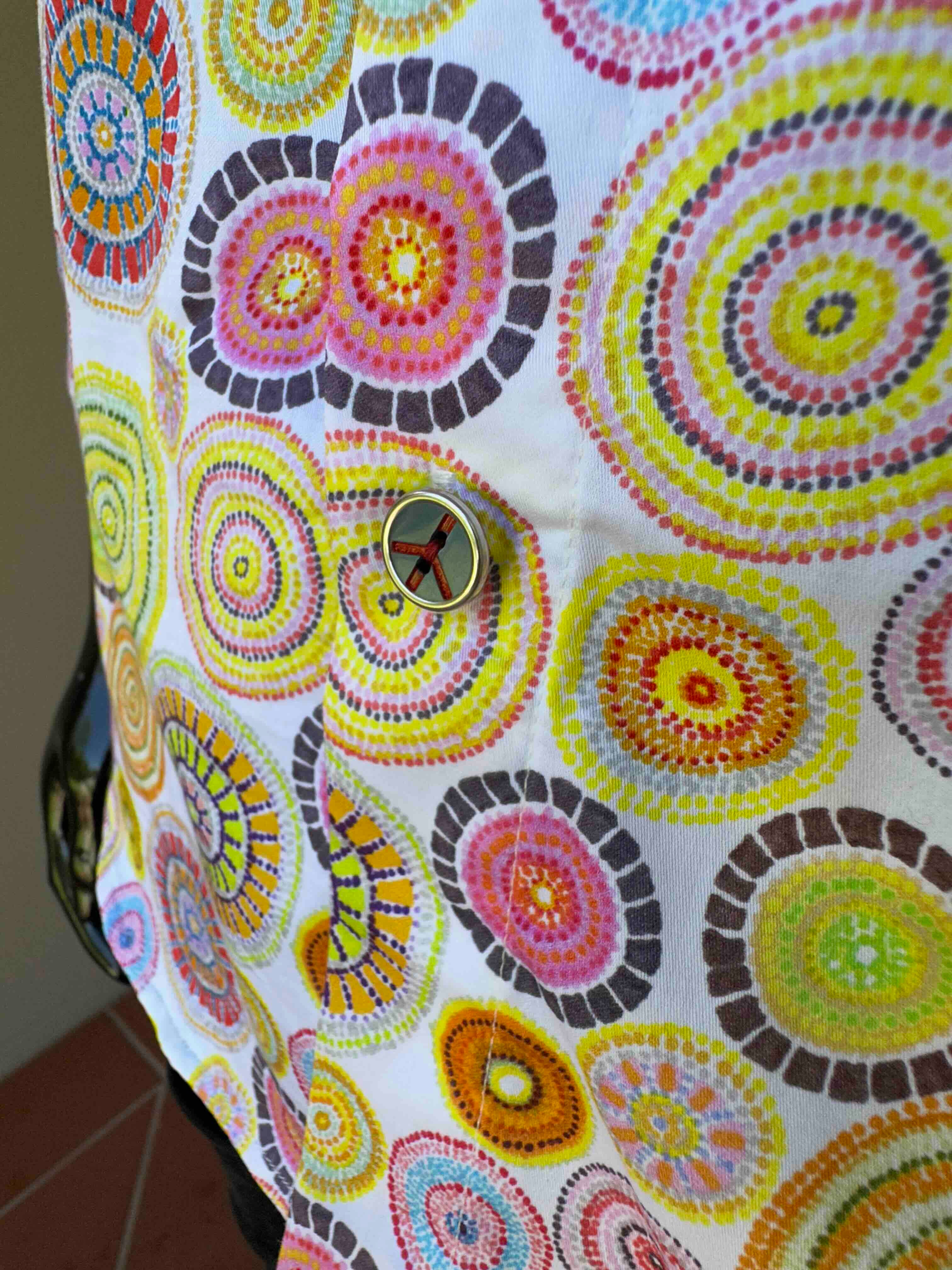 JOHN LENNON Mens Richmond Short Sleeve Shirt - Citrus - Image 6